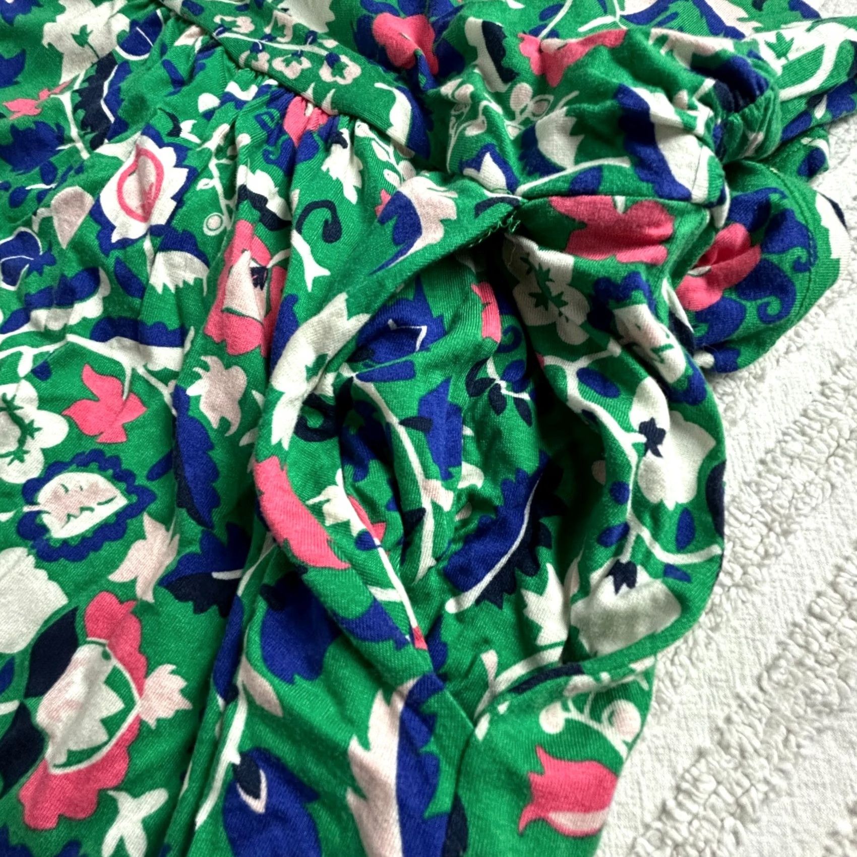 Boden Boden Women’s Sheath Dress Multicolor Floral Pullover Short Sleeve Stretch 4R Size S / US 4 / IT 40 - 4 Thumbnail