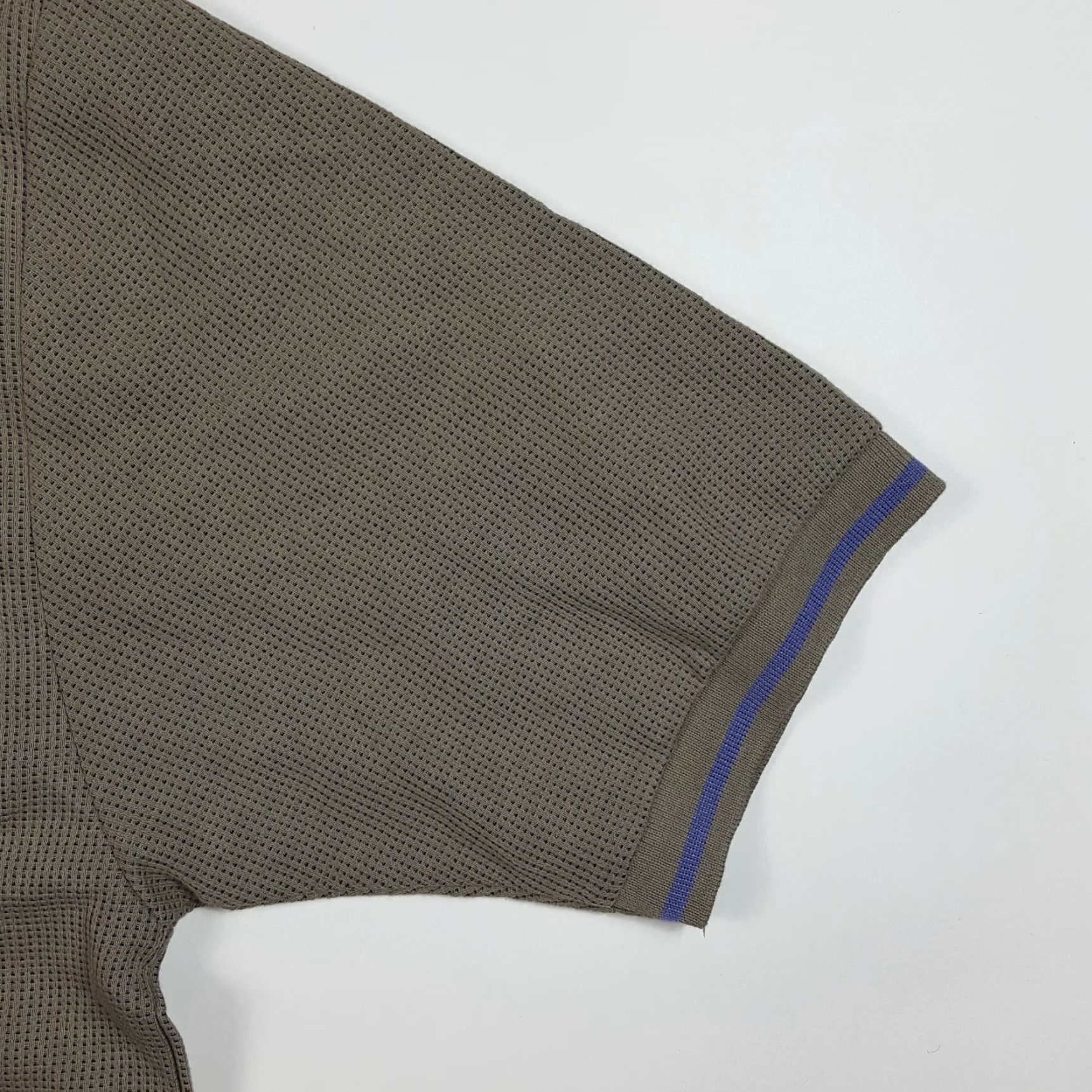 Vintage VINTAGE Jamie Sadock Golf Polo Shirt Short Sleeve Collared Button Shirt Men Medium Gray 90s Casual Sports Geometric Knit Cotton Size US M / EU 48-50 / 2 - 5 Thumbnail