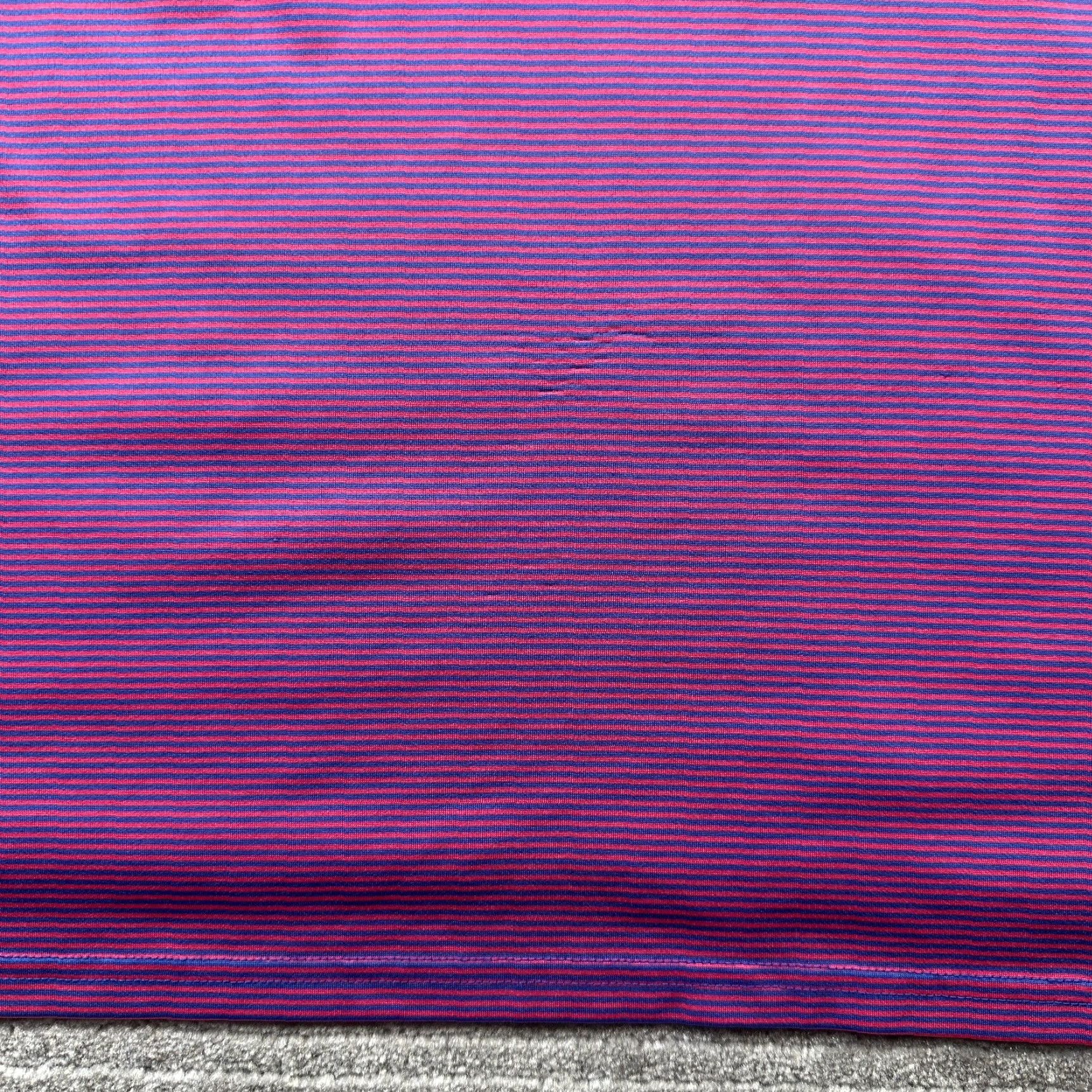 Vintage Holderness & Bourne Polo Shirt Mens XL Purple Striped Golf Performance Tailored Polo Shirt Casual Activewear Size US XL / EU 56 / 4 - 4 Thumbnail