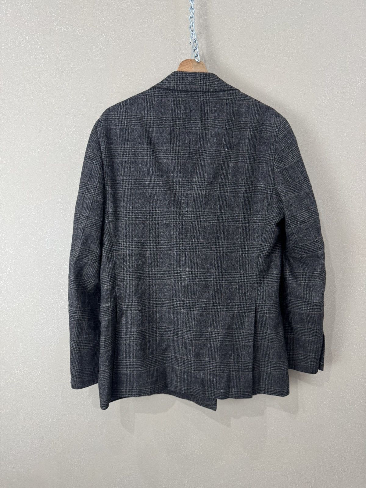 Suitsupply SUITSUPPLY Double Breasted Blazer 48 cashmere silk wool Size 48S - 2 Thumbnail