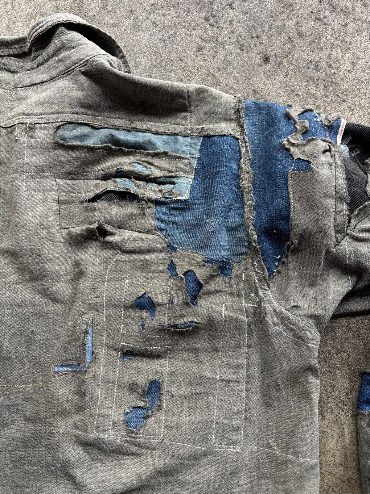 Other Vintage reconstructed work shirt Size US S / EU 44-46 / 1 - 3 Thumbnail