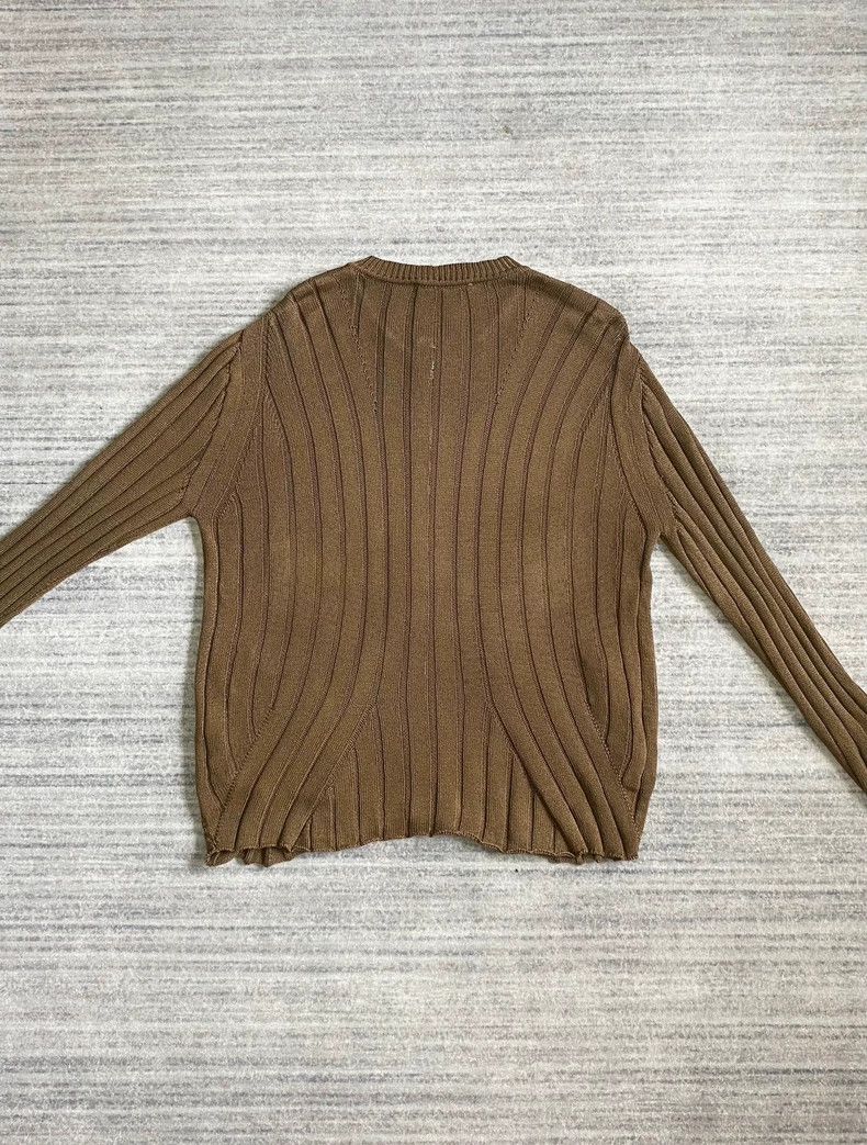 Kiko Kostadinov KIKO KOSTADINOV Harkman Knitted Zip-Up Cardigan Sweater 25 Size US M / EU 48-50 / 2 - 2 Thumbnail