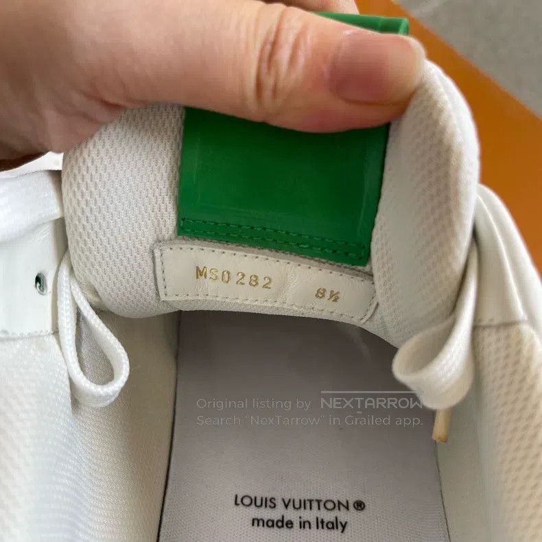 Louis Vuitton Louis Vuitton White and green patchwork trainer board shoe Size US 8.5 / EU 41-42 - 4 Thumbnail