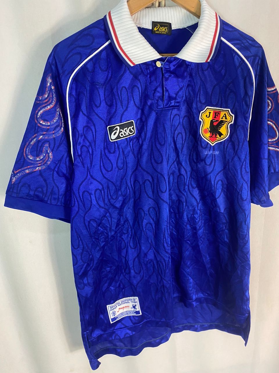 Asics × Vintage Best offer 🔥Vintage japan team football 1998 jersey shirt Size US L / EU 52-54 / 3 - 5 Thumbnail