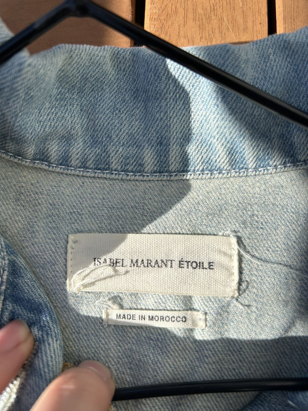 Isabel Marant Isabel Marant denim jacket jeans size S womans biker jacket Size S / US 4 / IT 40 - 5 Thumbnail