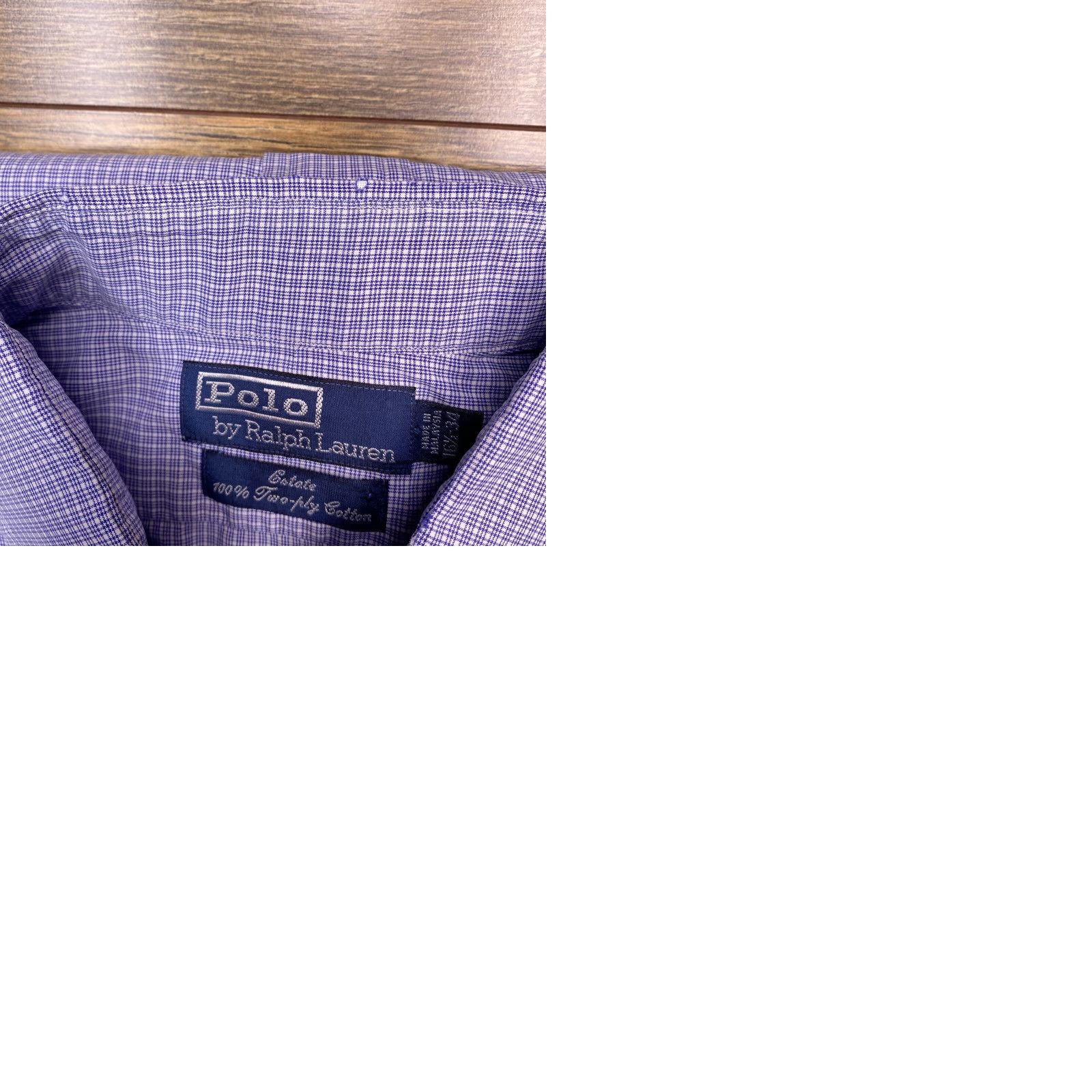 Polo Ralph Lauren Polo Ralph Lauren Estate Fit Shirt Mens 16.5 34 Blue Two Ply Cotton Button Up Regular Casual Classic Preppy Shirt Mens Blue 16.5 34 Size US XL / EU 56 / 4 - 9 Thumbnail