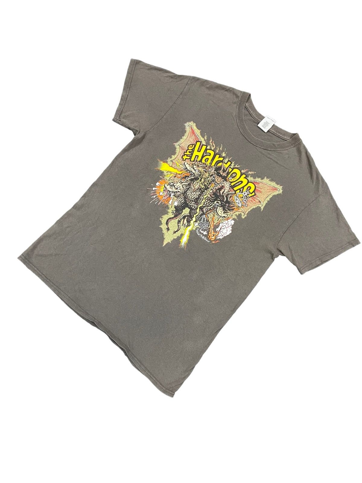 Band Tees Hard Ons! Distressed Band Tee Size US M / EU 48-50 / 2 - 2 Thumbnail
