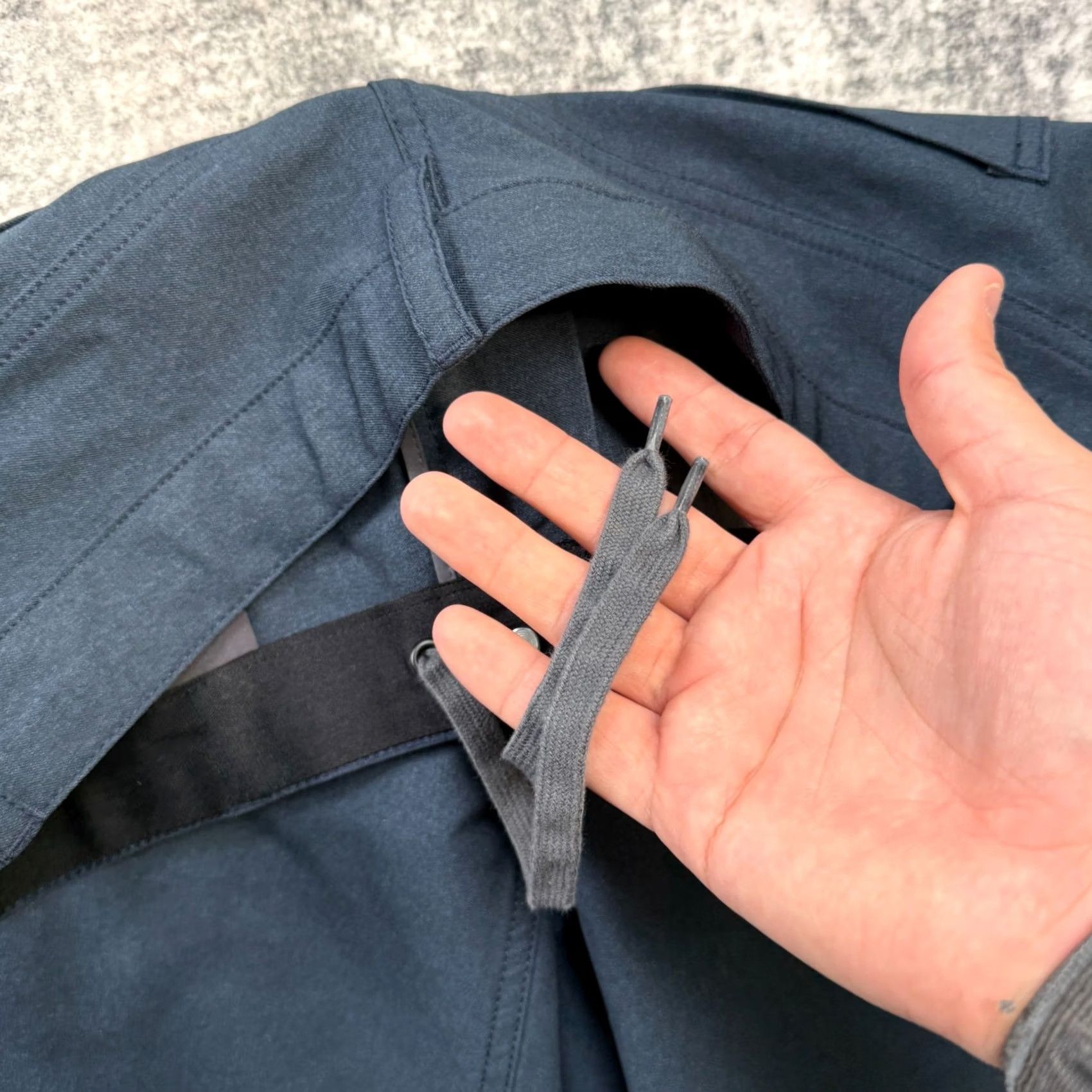Vintage Ministry of Supply Kinetic Pants Mens 34 Blue 5 Pocket Tech Performance Commute Size US 34 / EU 50 - 4 Thumbnail