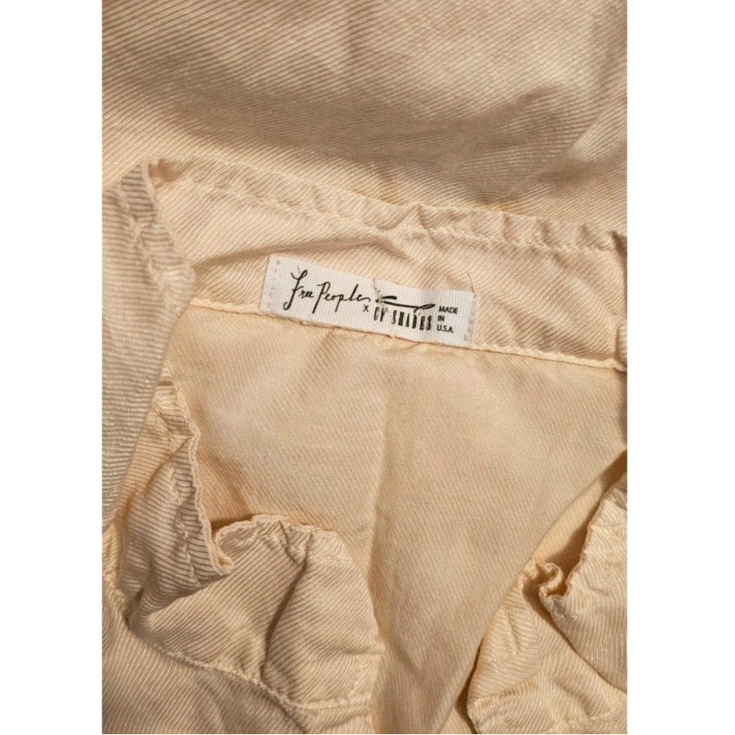 CP Shades × Free People New Jasmine Tunic Cotton/Silk Blend $225 XS Pink Size XS / US 0-2 / IT 36-38 - 3 Thumbnail