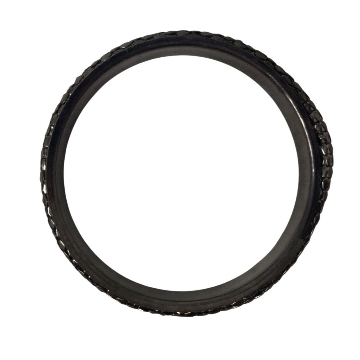 Other Women's Black/Silver Tone Gunmetal Mesh Chain Bangle Bracele Size ONE SIZE - 2 Thumbnail