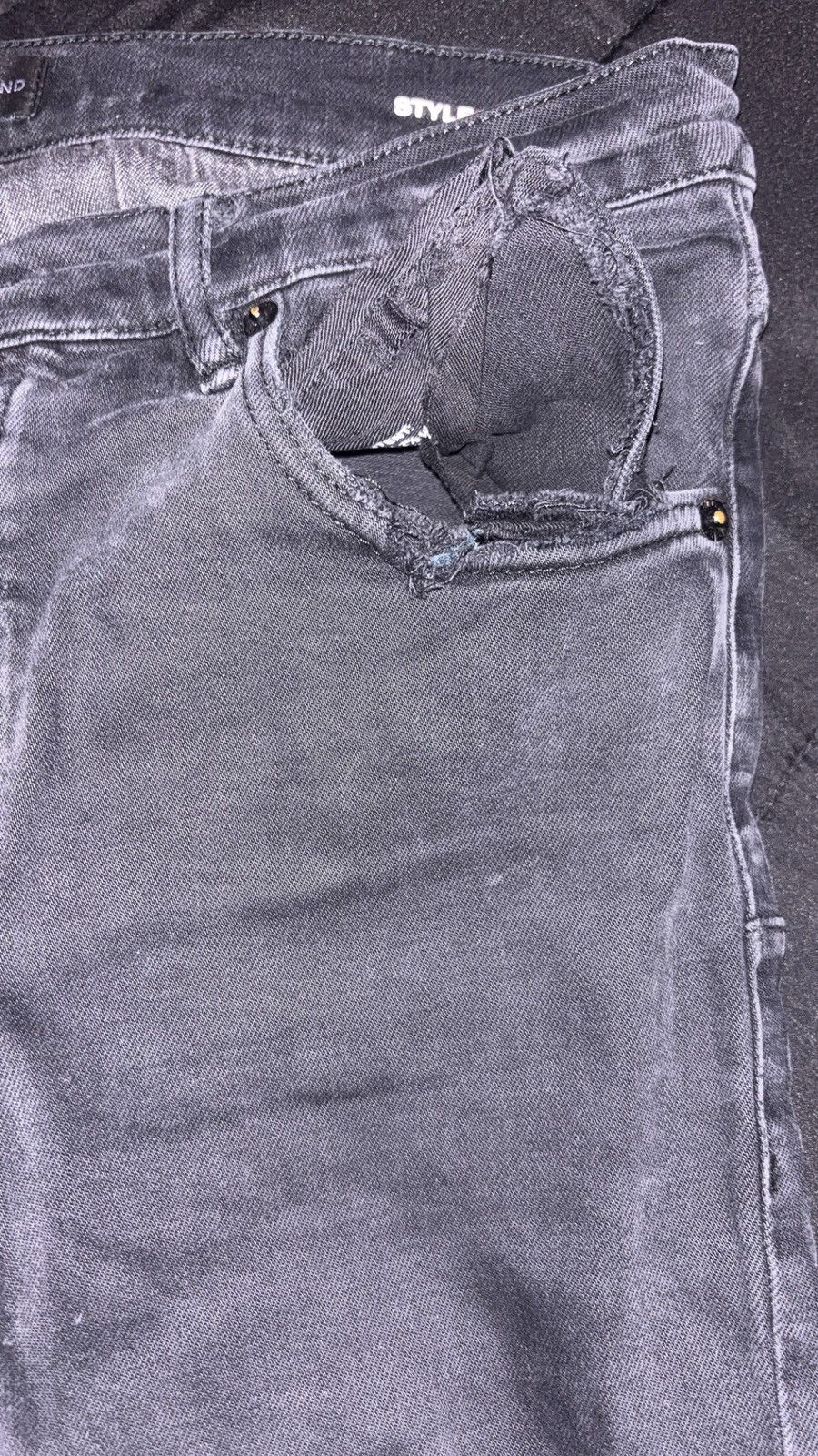 Purple Brand PURPLE BRAND Metalic jeans “Silver” Size US 33 - 4 Thumbnail