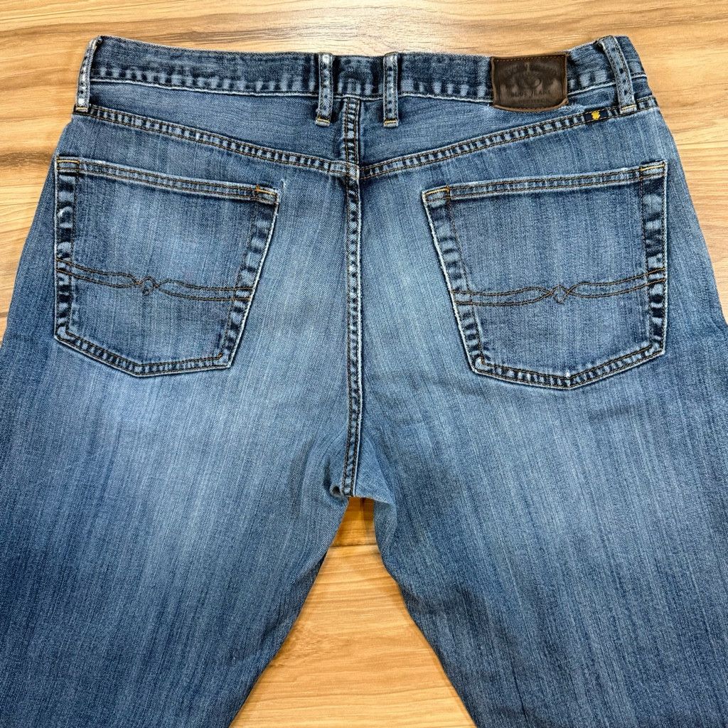 Lucky Brand Lucky Brand 221 Original Straight Jeans Men’s 36x34 Blue Size US 36 / EU 52 - 3 Thumbnail