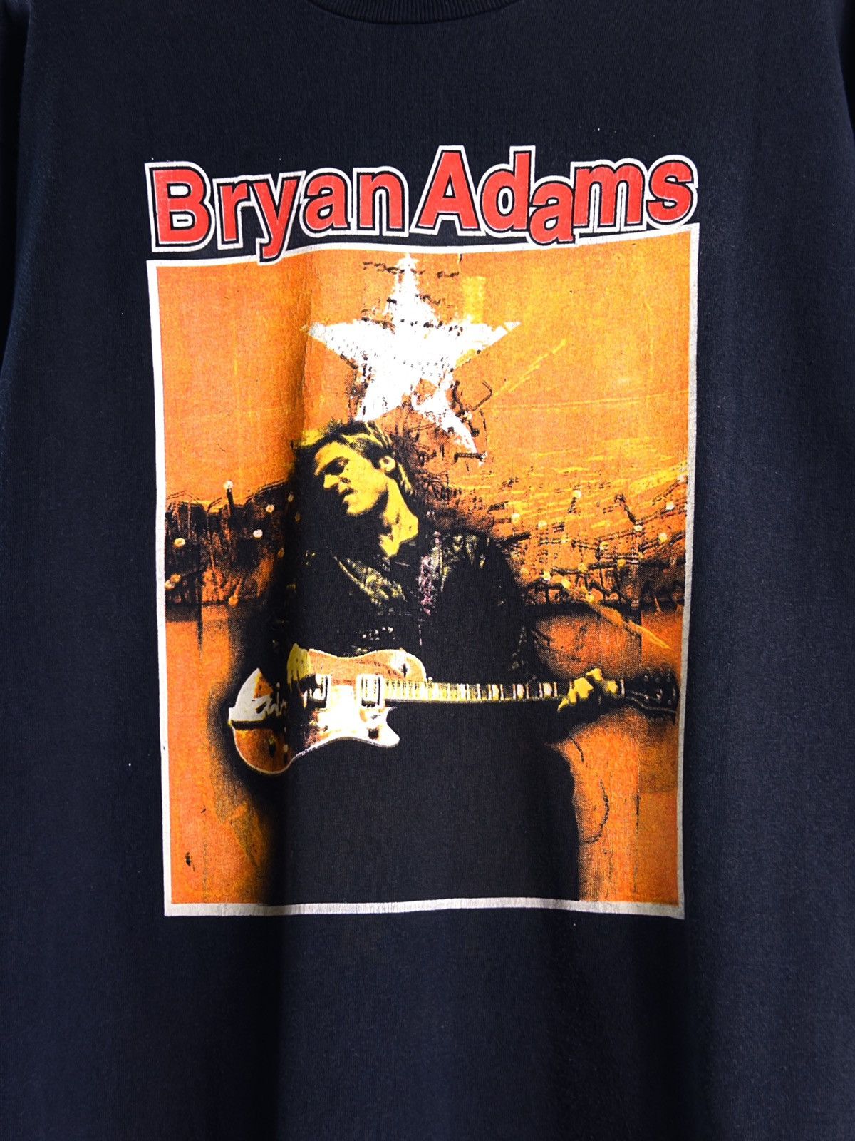 Band Tees 90s Vintage Bryan Adams World Tour 1996 Rock Tee T-Shirt Size US XL / EU 56 / 4 - 3 Thumbnail