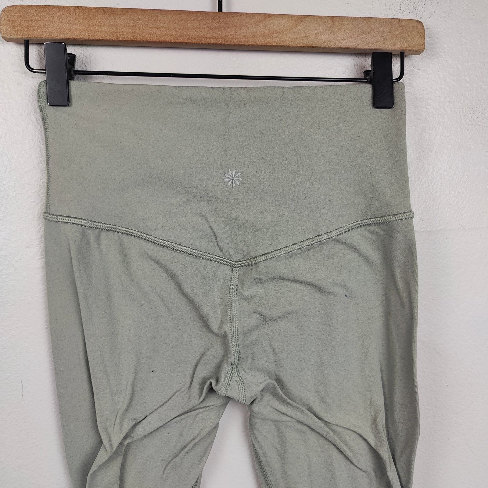 Athleta Athleta Ultra High Rise Elation Tights Womens XS Taupe Gray Size 26" / US 2 / IT 38 - 3 Thumbnail