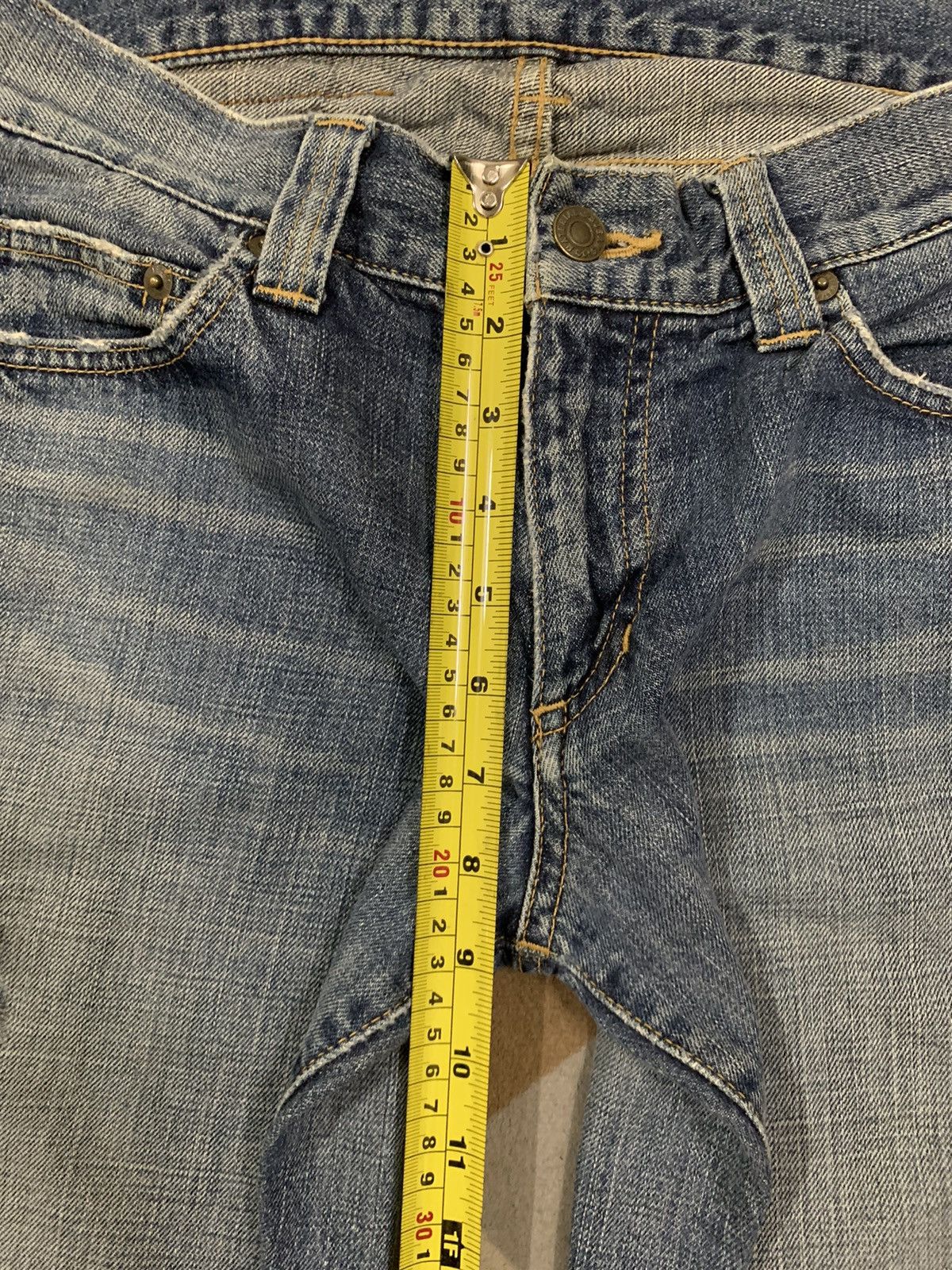 14th Addiction Vintage Japanese Brand Baggy Distressed Punk Style Jeans Size US 30 / EU 46 - 18 Thumbnail