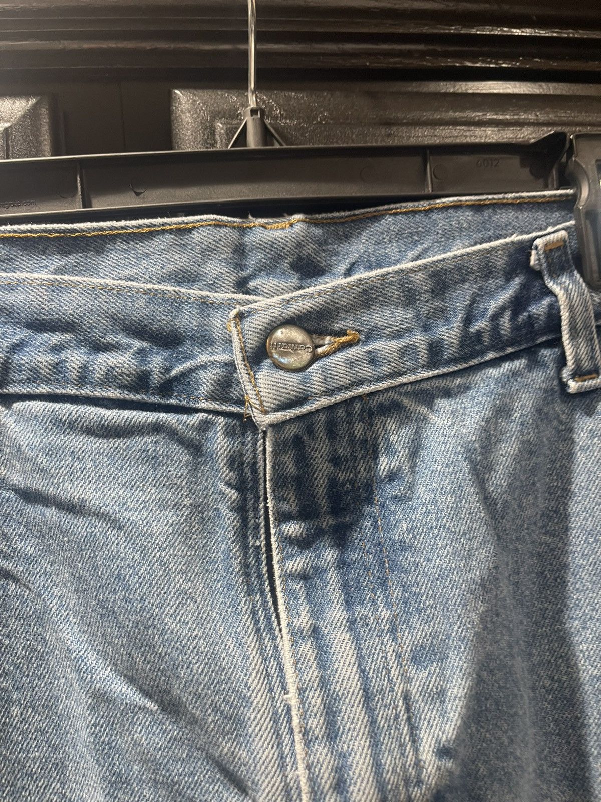 Carhartt Carhartt Jeans Mens 36x30 Blue Denim Carpenter Original Fit Size US 36 / EU 52 - 2 Thumbnail