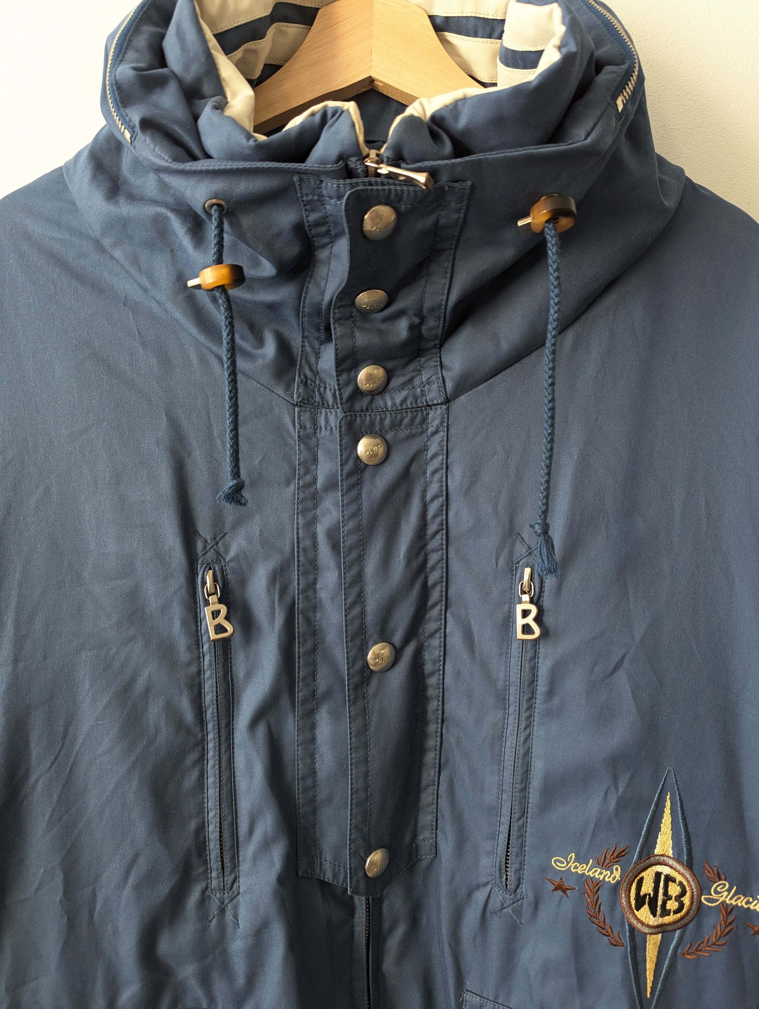 Bogner Bogner Athletics Vintage Oversized Jacket Iceland Glaciers Size US XXL / EU 58 / 5 - 2 Thumbnail