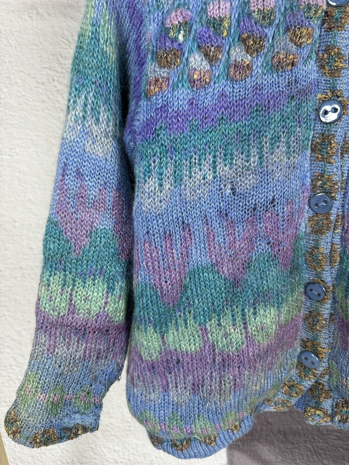 Handmade × Vintage Vintage SioChain Ireland Handloomed Sweater women’s Size M / US 6-8 / IT 42-44 - 5 Thumbnail
