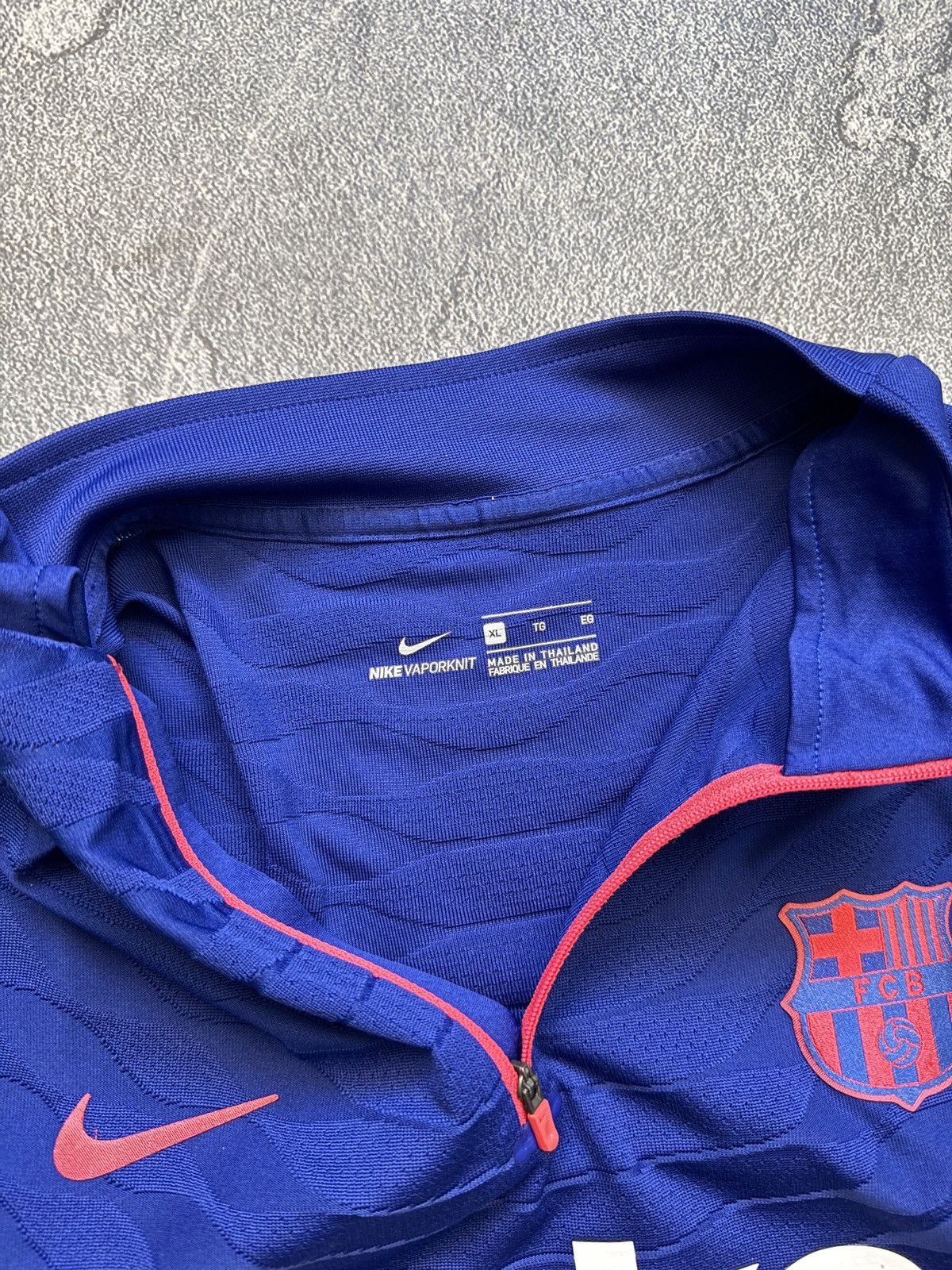 Nike Nike FC Barselona Football Soccer Training Track Suit Size US XL / EU 56 / 4 - 16 Thumbnail
