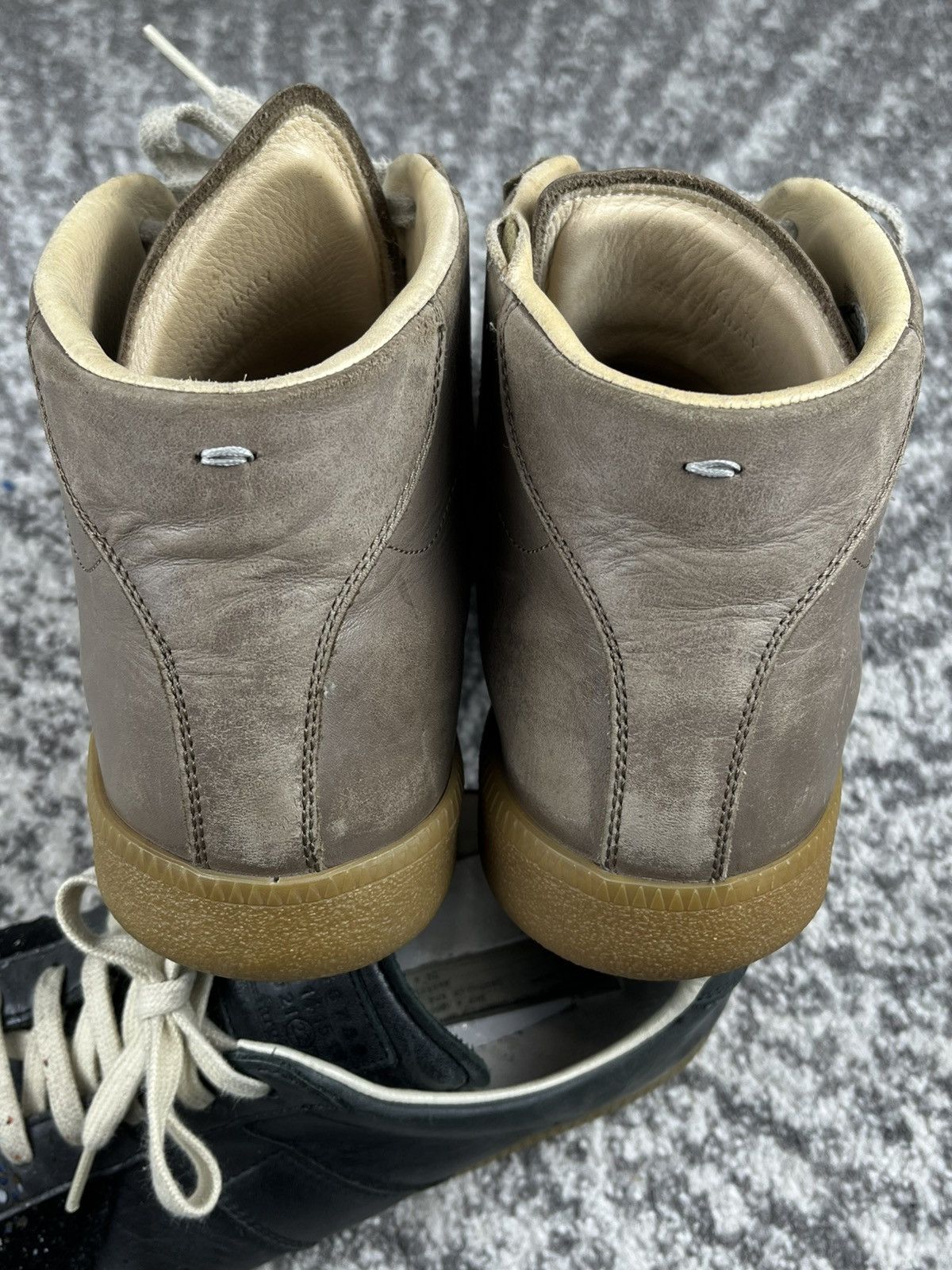 Maison Margiela Paint Splatter Replica Gat Sneakers High Top