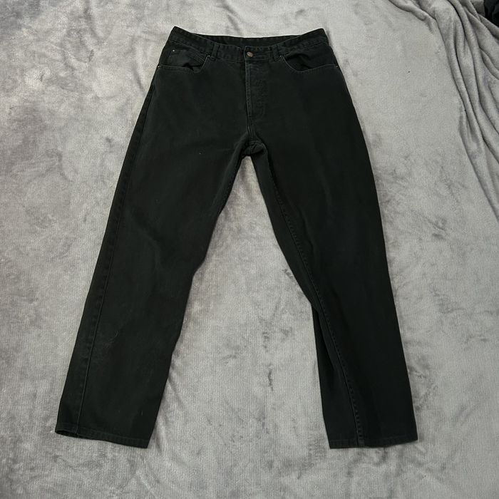 Burberry Thomas Burberry jeans pants black | Grailed