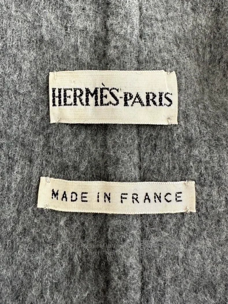 Hermes Hermes Margiela Era Wool Blazer Jacket, Gray Size XS / US 0-2 / IT 36-38 - 7 Thumbnail