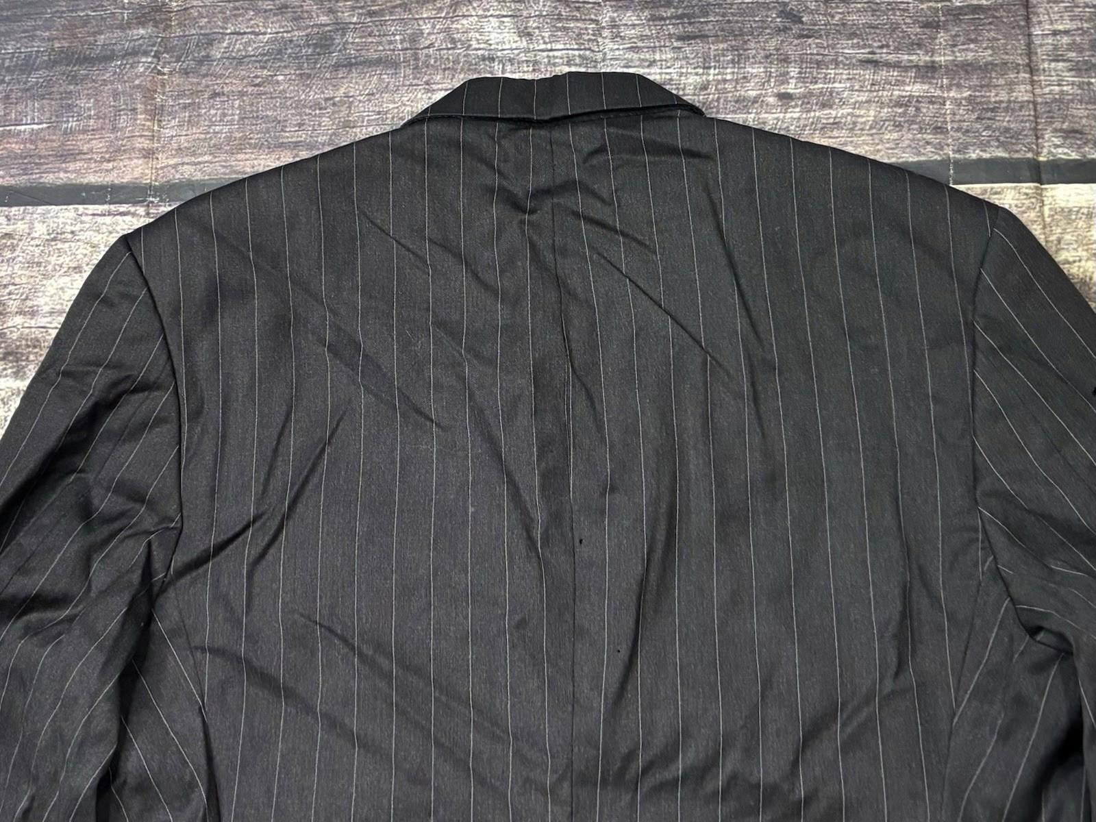 Other Burberry London Blazer Jacket Mens 46 Pinstripe Wool USA Size 46R - 7 Thumbnail