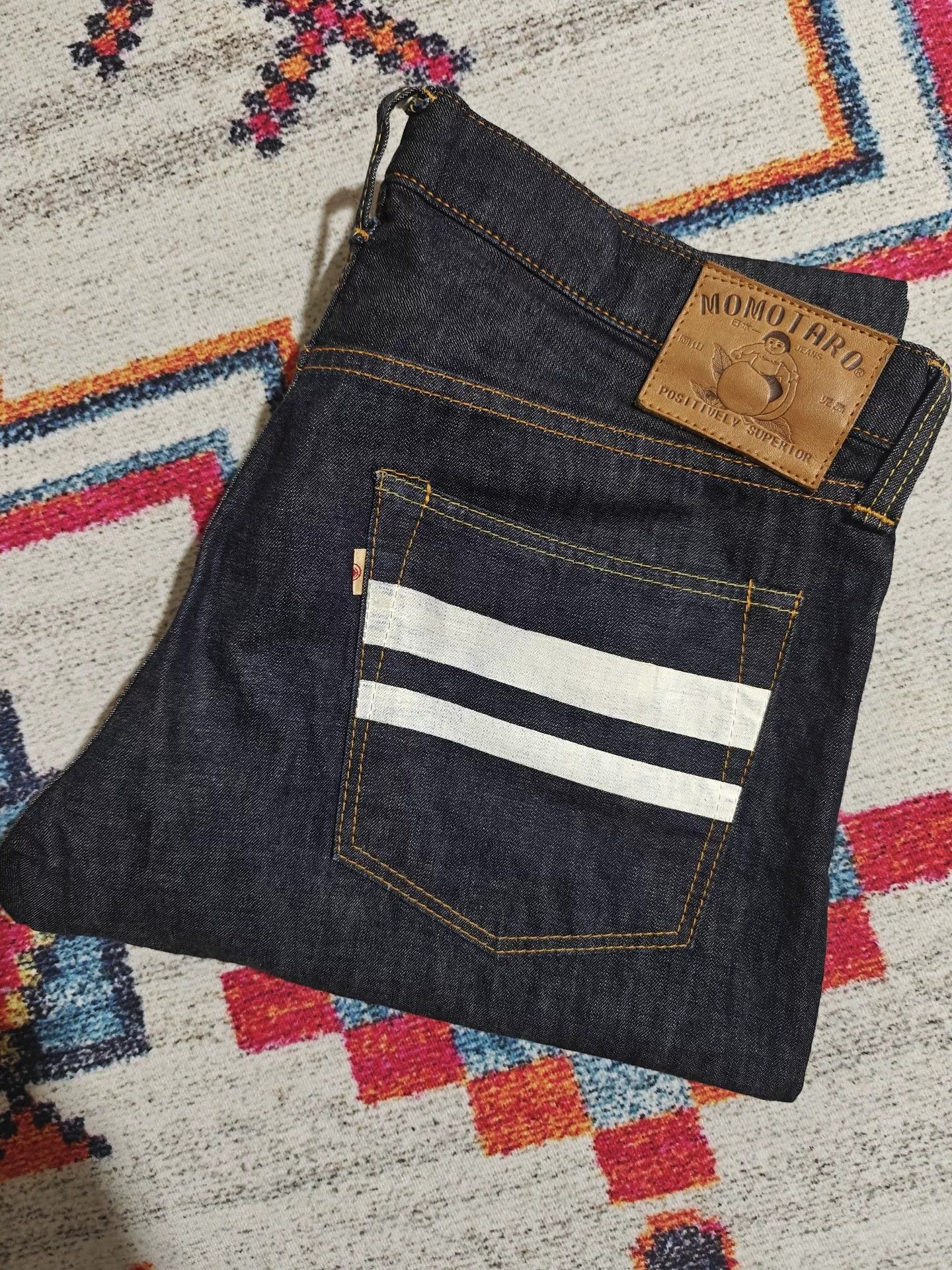 Momotaro Jeans MOMOTARO JEANS 0605 10oz Raw Denim Size US 36 / EU 52 - 1 Thumbnail