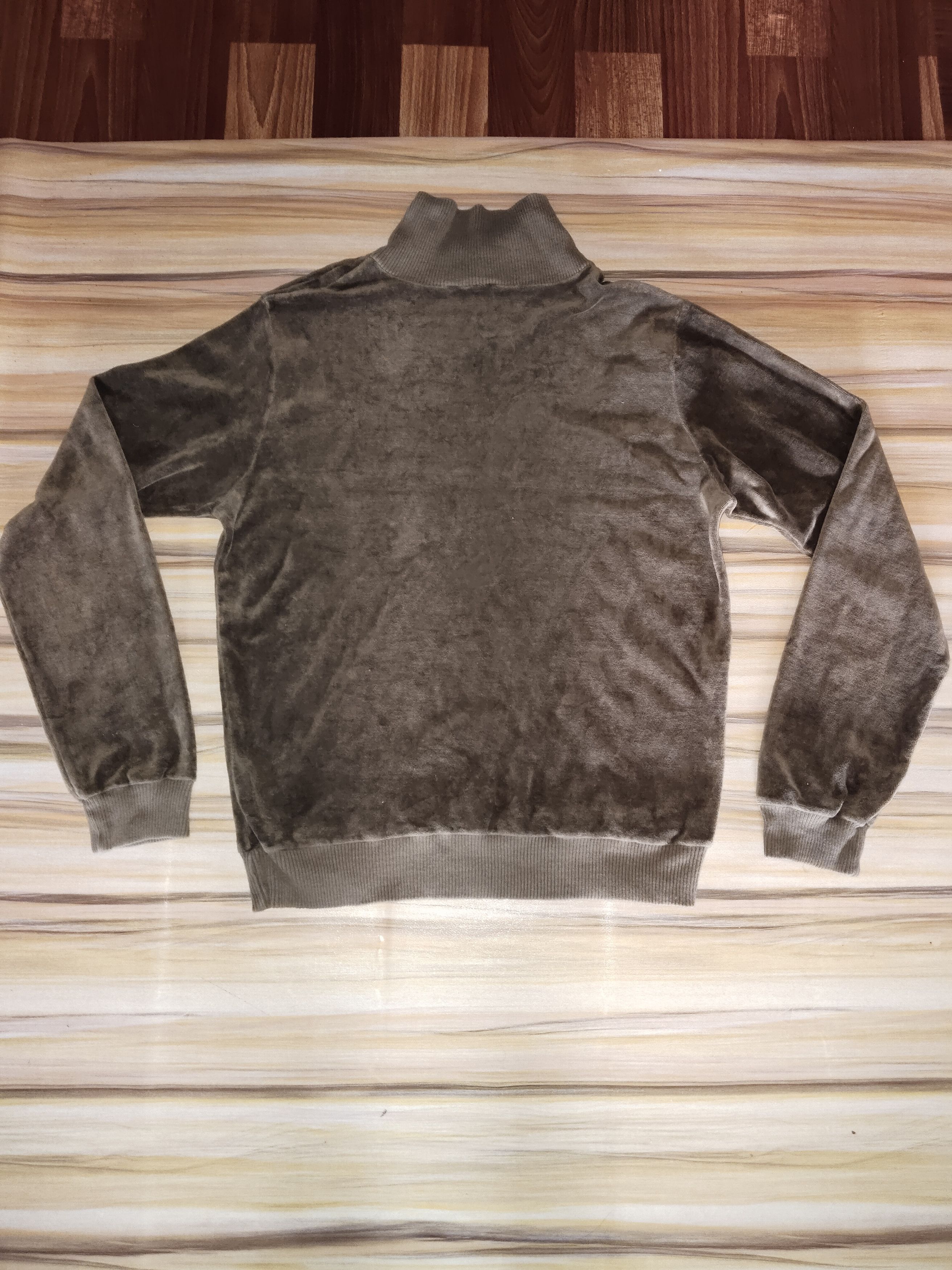 A.P.C. A.P.C Velvet Plain Sweatshirt Size US M / EU 48-50 / 2 - 6 Thumbnail