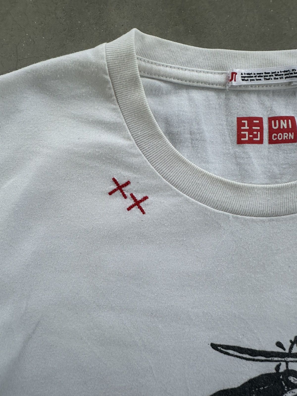 Anime × Uniqlo UNICOOOOORN UNIQLO TEE Size US L / EU 52-54 / 3 - 3 Thumbnail