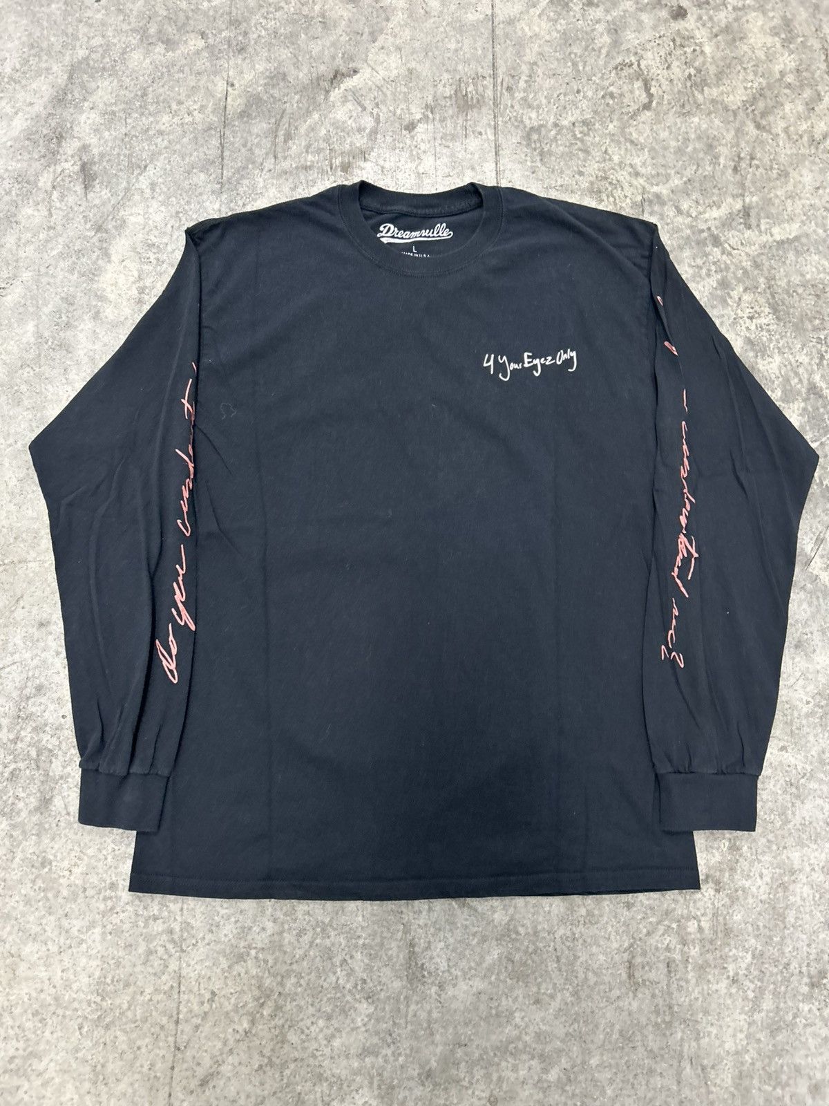 J. Cole J cole 4 your eyez only tour long sleeve Size US L / EU 52-54 / 3 - 2 Thumbnail
