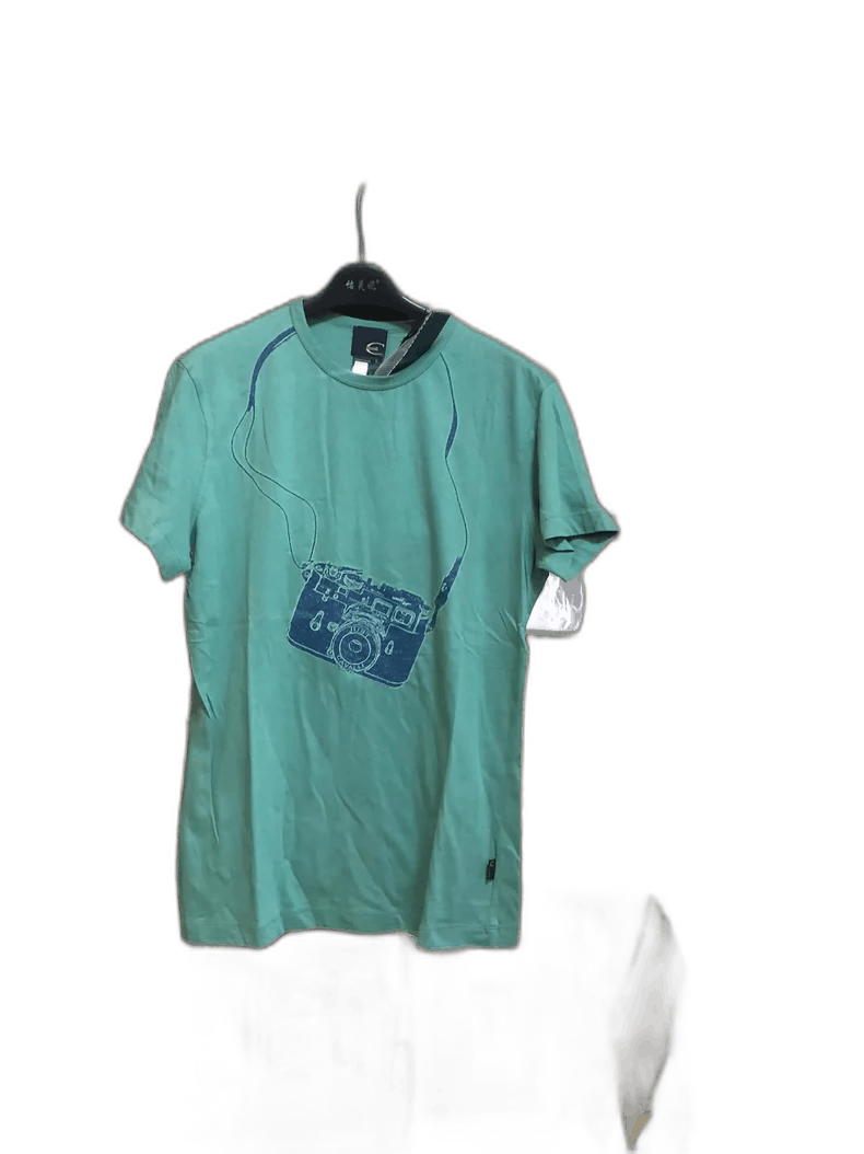 Roberto Cavalli Cavalli Short Sleeve T-Shirt with Camera Print Size US L / EU 52-54 / 3 - 1 Thumbnail