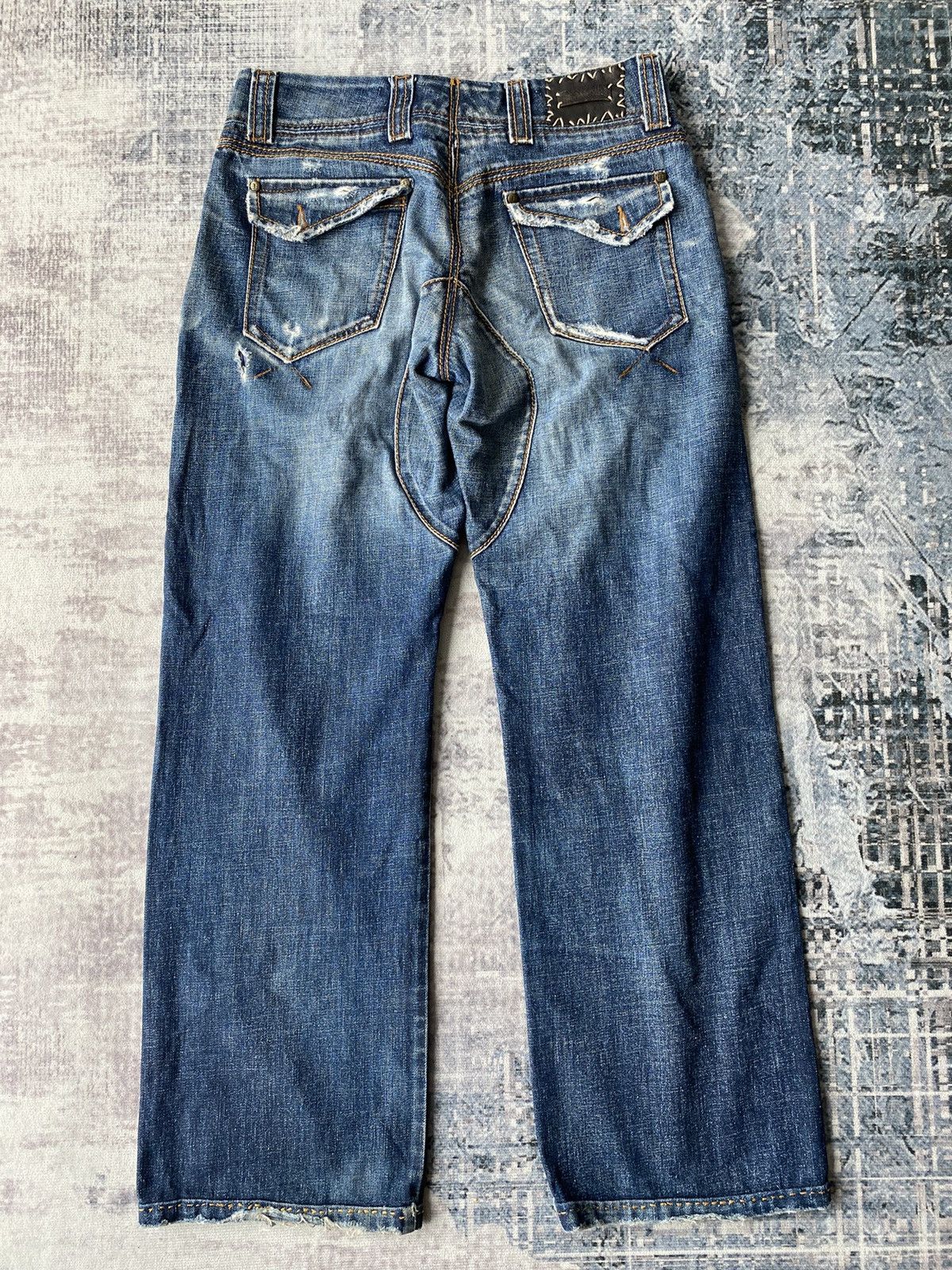 Designer × Ermanno Scervino Ermanno Scervino Distressed Jeans Size US 30 / EU 46 - 3 Thumbnail