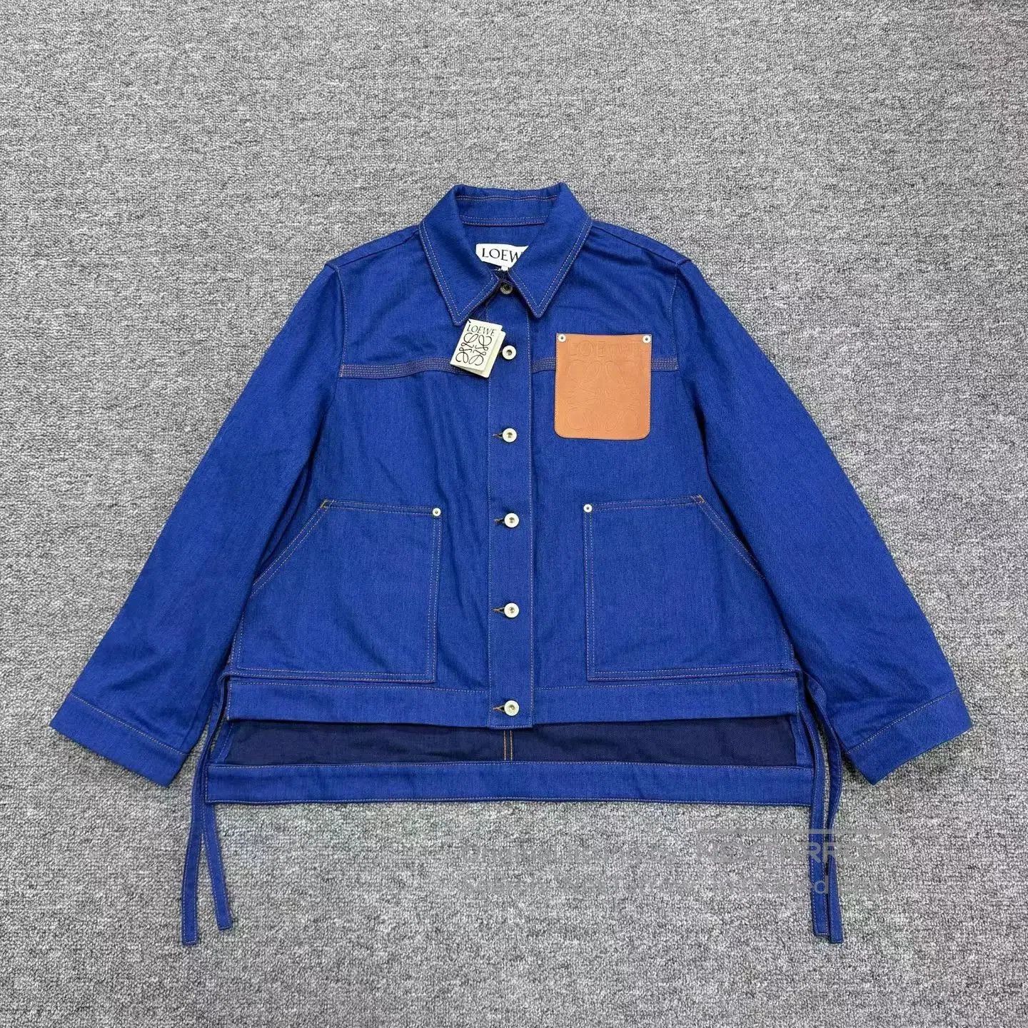 Loewe Loewe Blue Logo Patch Denim Jacket. Size US XS / EU 42 / 0 - 1 Thumbnail