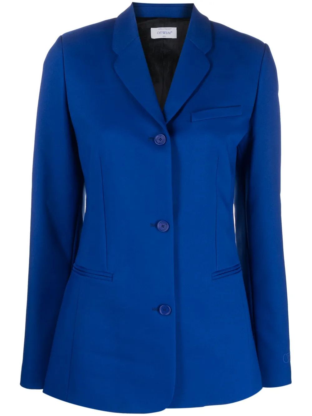 Off-White o1y1125 Blazer in Bright Blue Size M / US 6-8 / IT 42-44 - 1 Thumbnail