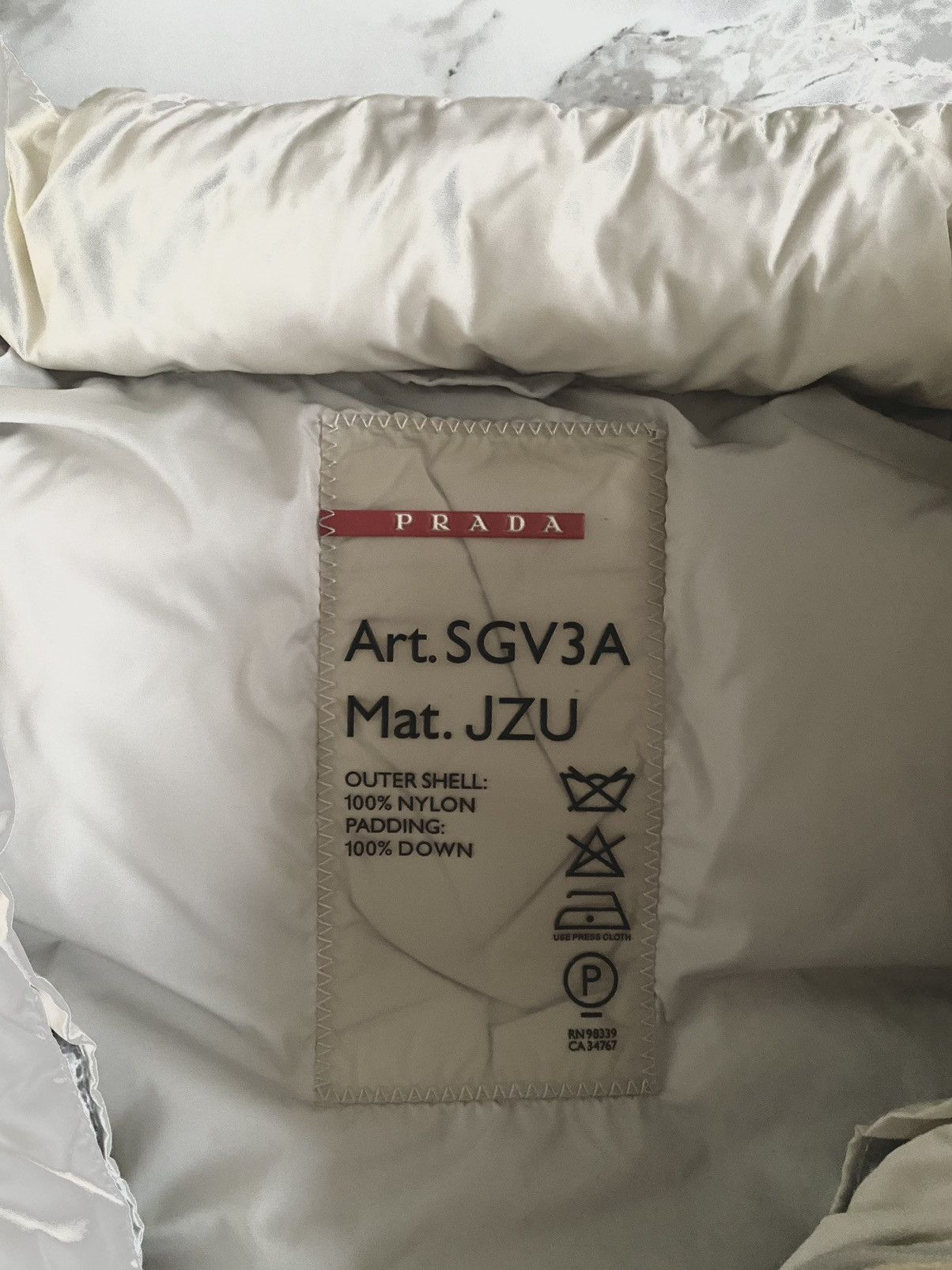 Prada Vintage Vest in white