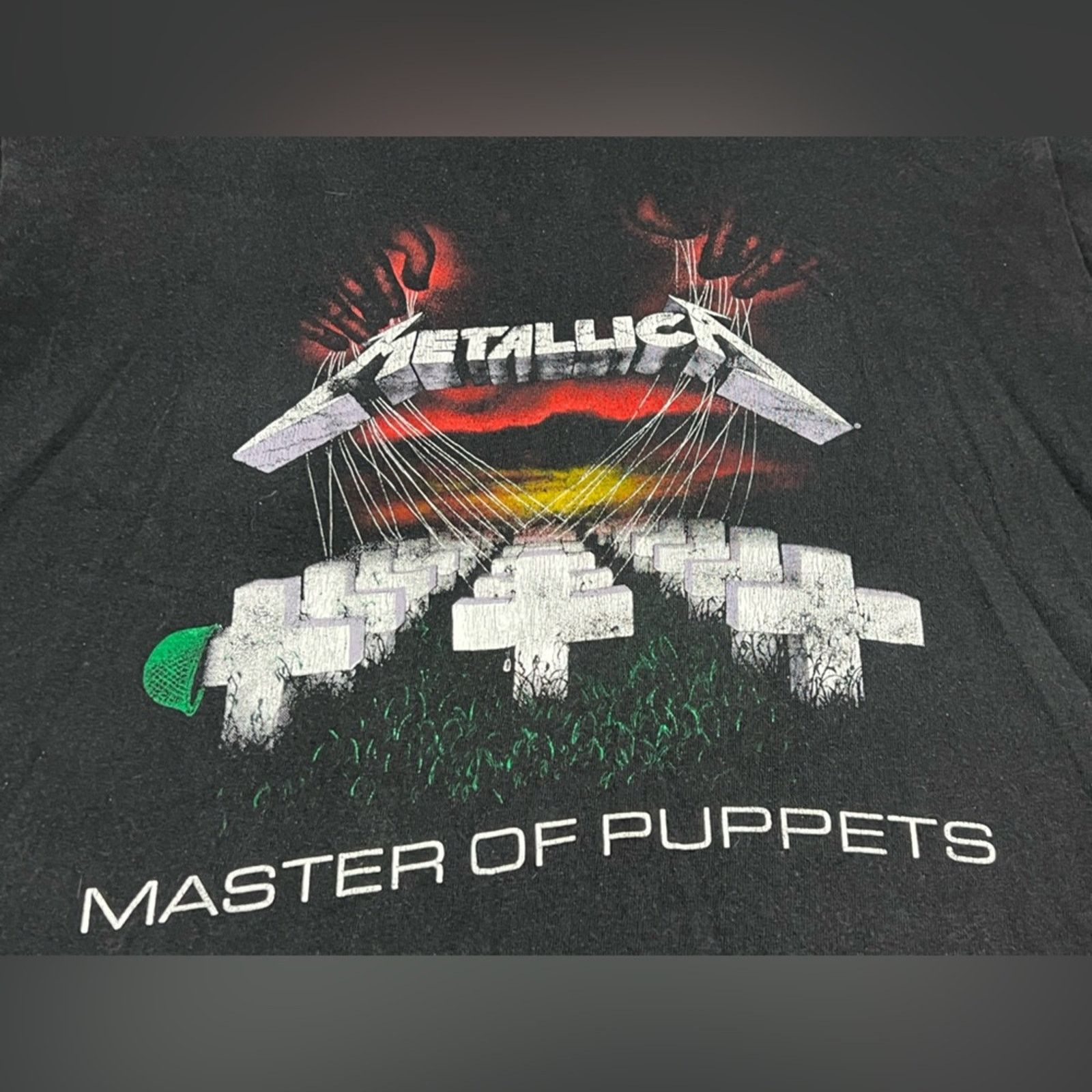 Other Vintage Y2K METALLICA Master Of Puppets Shirt L Nice Fade Size US L / EU 52-54 / 3 - 2 Thumbnail