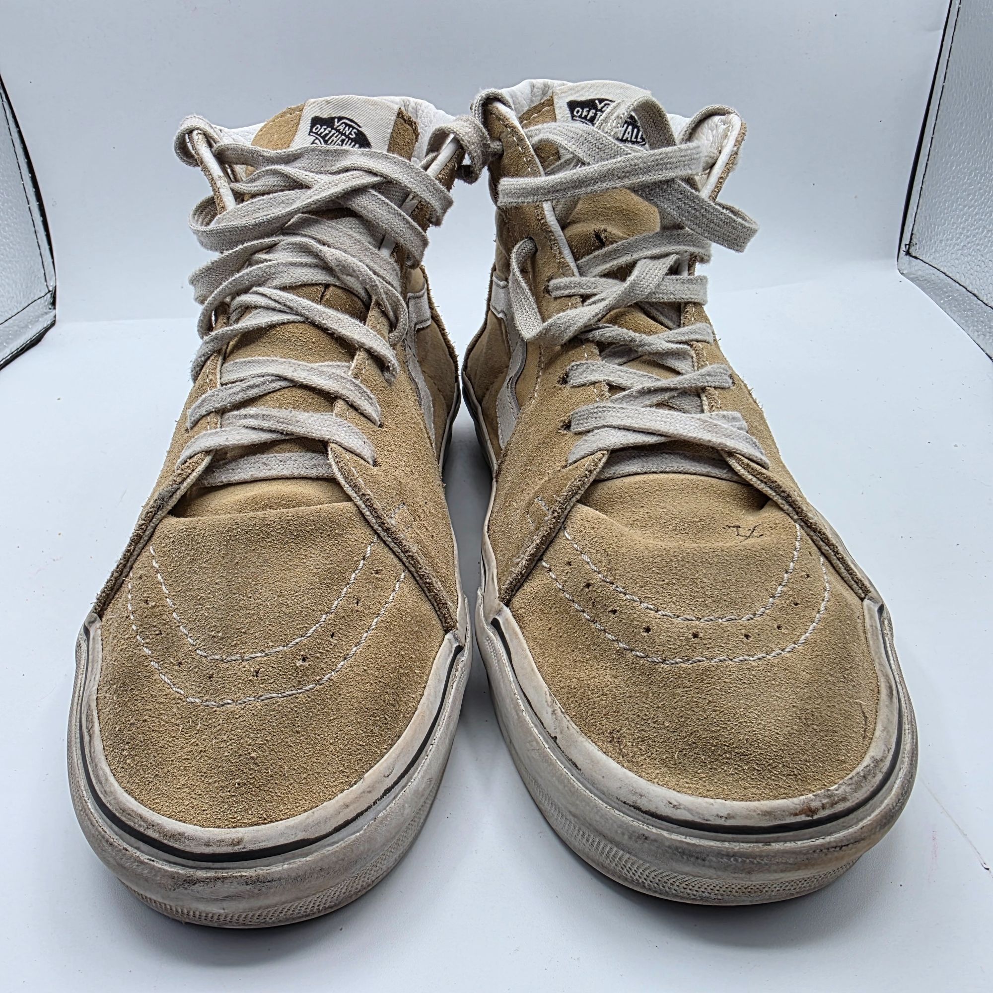 Vans Vans Sk8 Hi Mens Size 9 Mustard Yellow Sneaker Shoes Casual Size US 9 / EU 42 - 2 Thumbnail