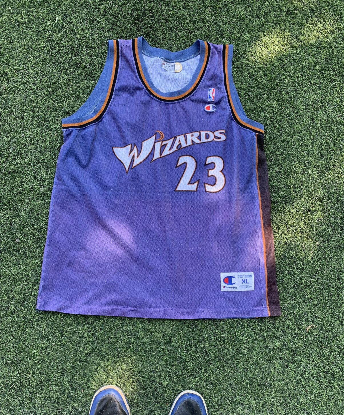 Vintage Vintage 01 Washington Wizards Michael Jordan Jersey Champion, Grailed