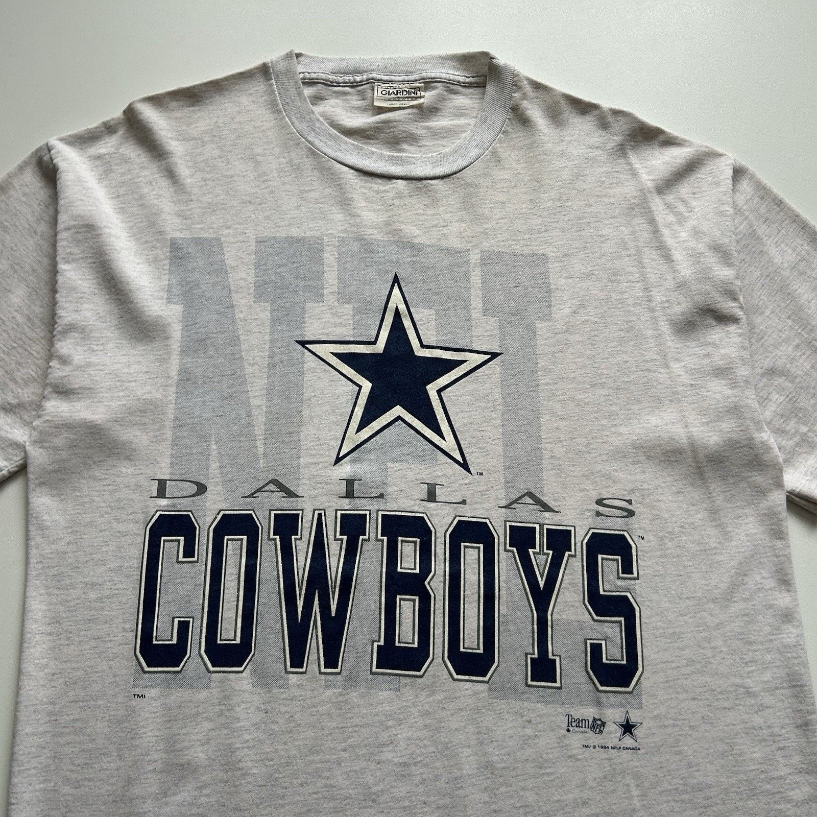 NFL Vintage Dallas Cowboys Shirt Large 90s NFL Football Graphic Size US L / EU 52-54 / 3 - 2 Thumbnail