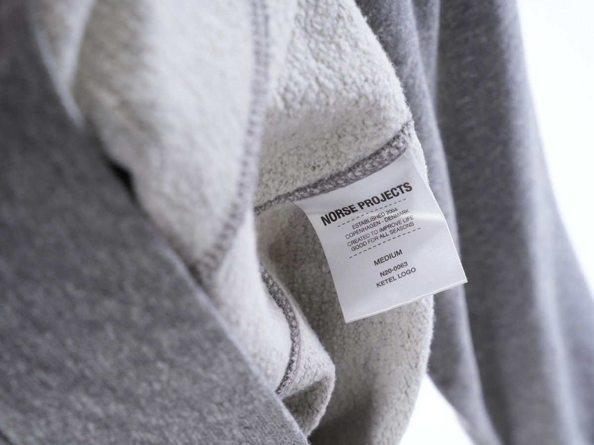 Norse Projects Norse Projects Ketel Logo Crew Sweatshirt M Size US M / EU 48-50 / 2 - 5 Thumbnail