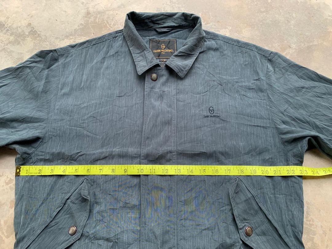 Japanese Brand GIANNI VALENTINO Zipper Jacket Size US L / EU 52-54 / 3 - 12 Thumbnail
