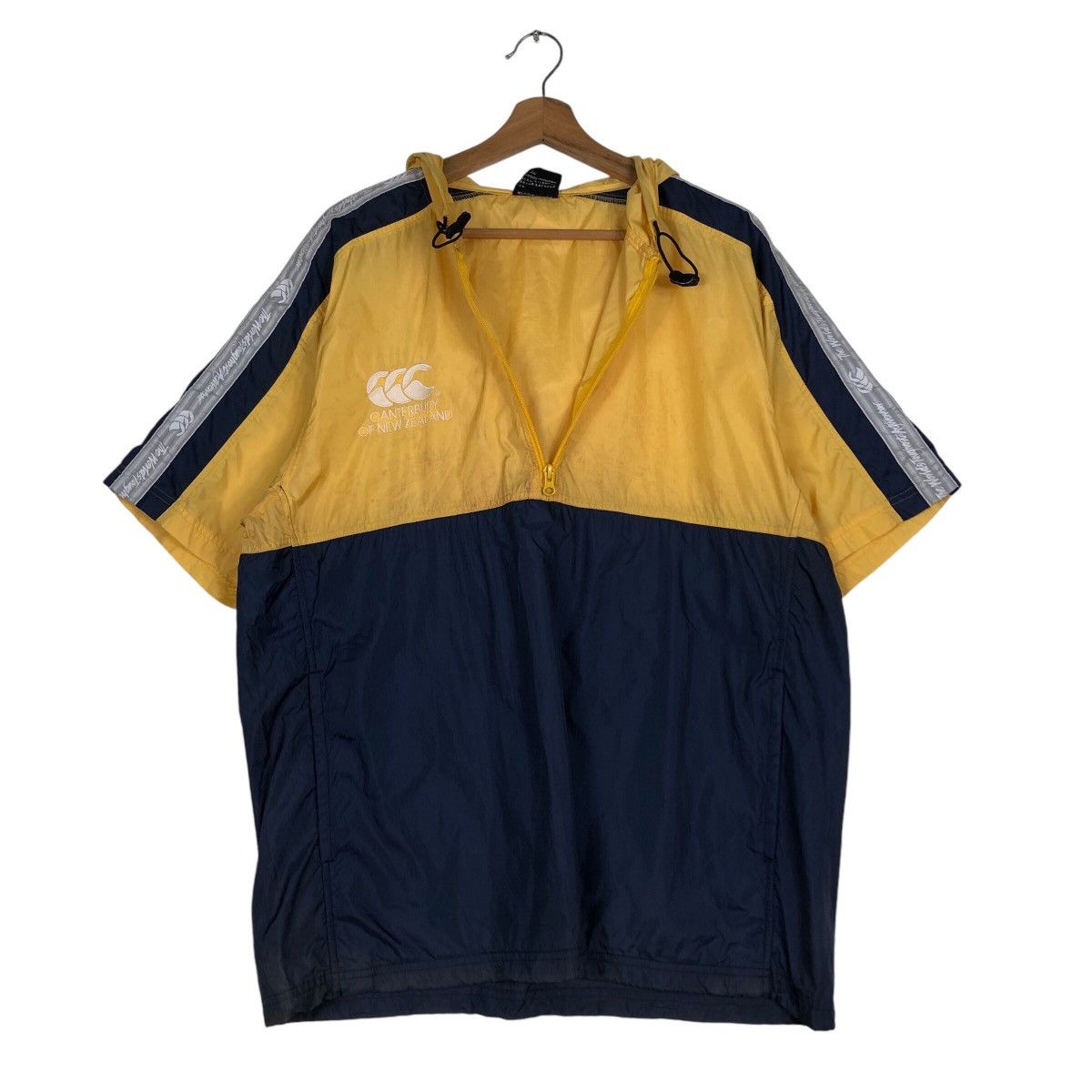 Canterbury of New Zealand 📌Short Sleeve Windbreaker Canterbury Of New Zealand Anorak Size US XL / EU 56 / 4 - 14 Thumbnail