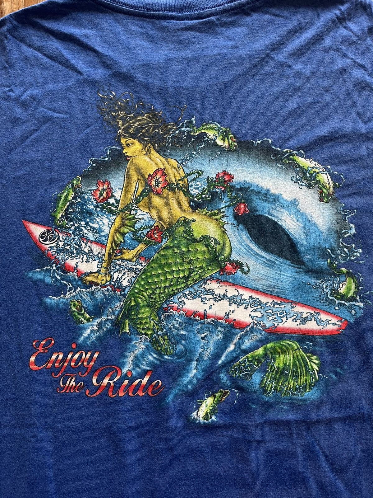 Vintage Vintage Enjoy The Ride Surf Streetwear90 art design T-shirt Size US XL / EU 56 / 4 - 8 Thumbnail