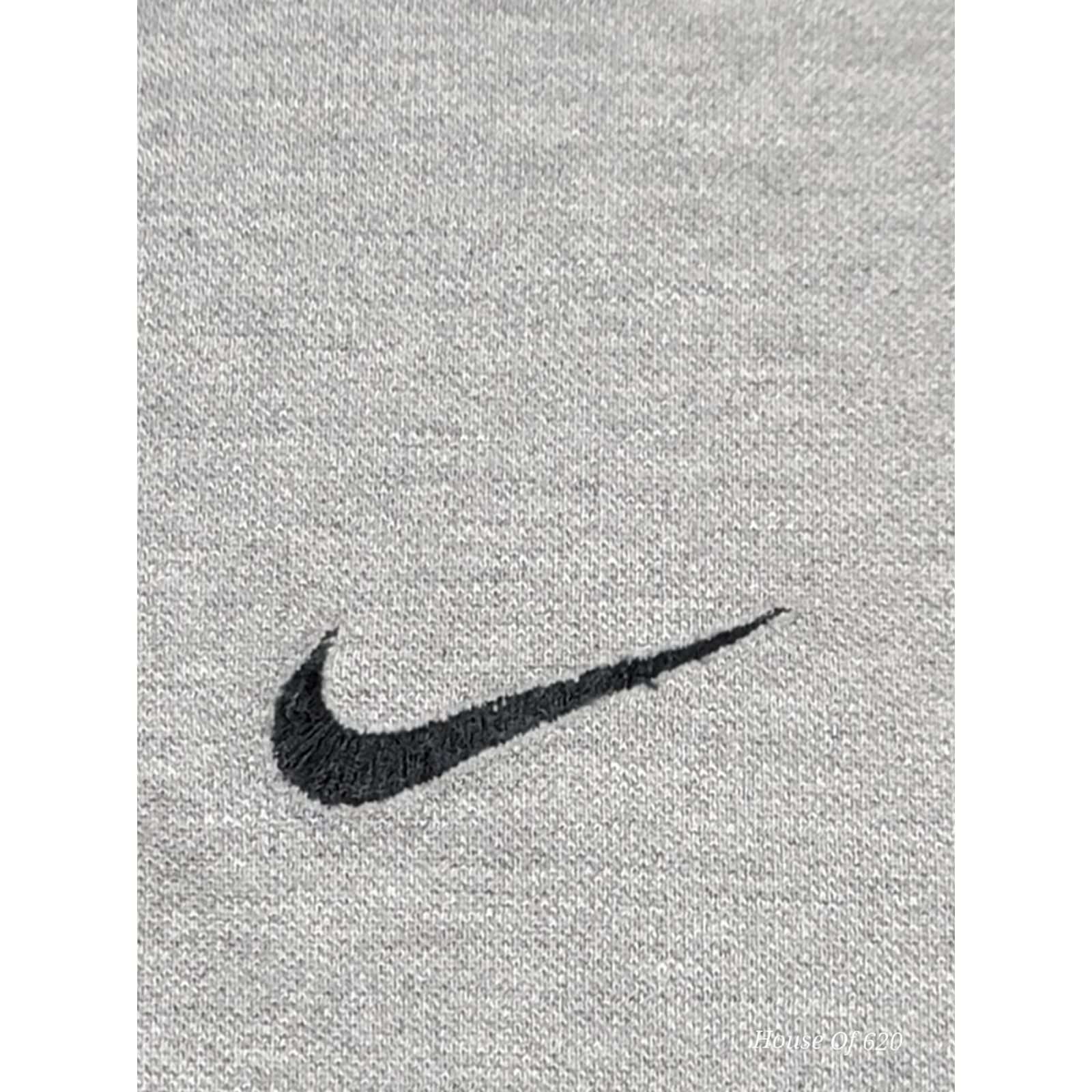 Nike VINTAGE Nike Polo Shirt Men Gray Solid Embroidered Swoosh 90s Nike Sportswear Polo Shirt Gray XL Men Oversized 90s Nike Polo Shirt Mens Size US XL / EU 56 / 4 - 4 Thumbnail