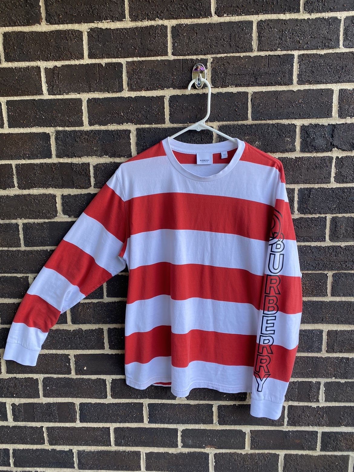 Burberry Burberry Striped Long Sleeve Shirt szS Size US S / EU 44-46 / 1 - 2 Thumbnail