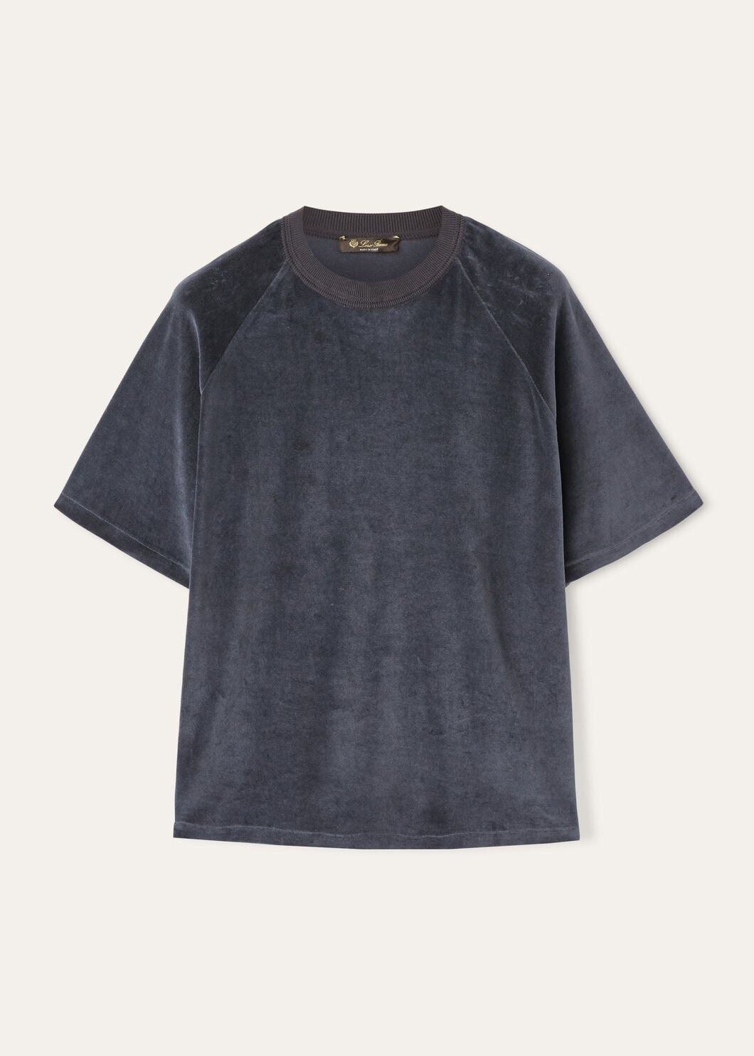Loro Piana o1w1db10725 FAO5386 Duggia T-Shirt in Dark Grey Size US S / EU 44-46 / 1 - 1 Thumbnail