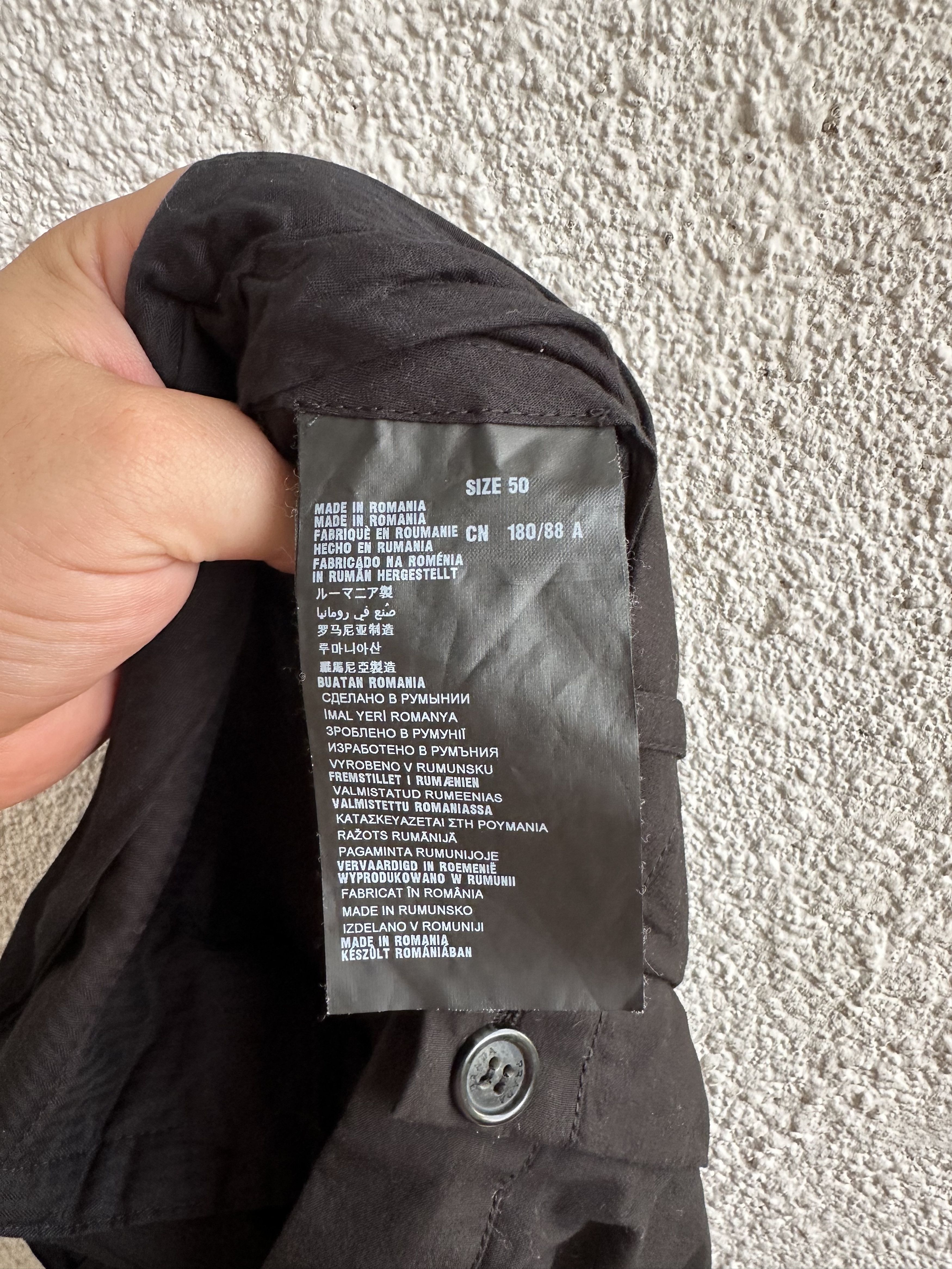 Prada black cotton trousers Size US 34 / EU 50 - 5 Thumbnail
