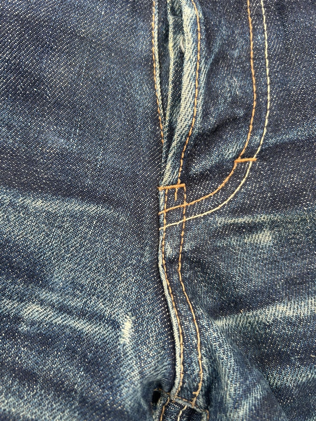 Yuji Yamada Yuji Yamada Flare Distressed Japanese Denim Jeans Size US 28 / EU 44 - 8 Thumbnail