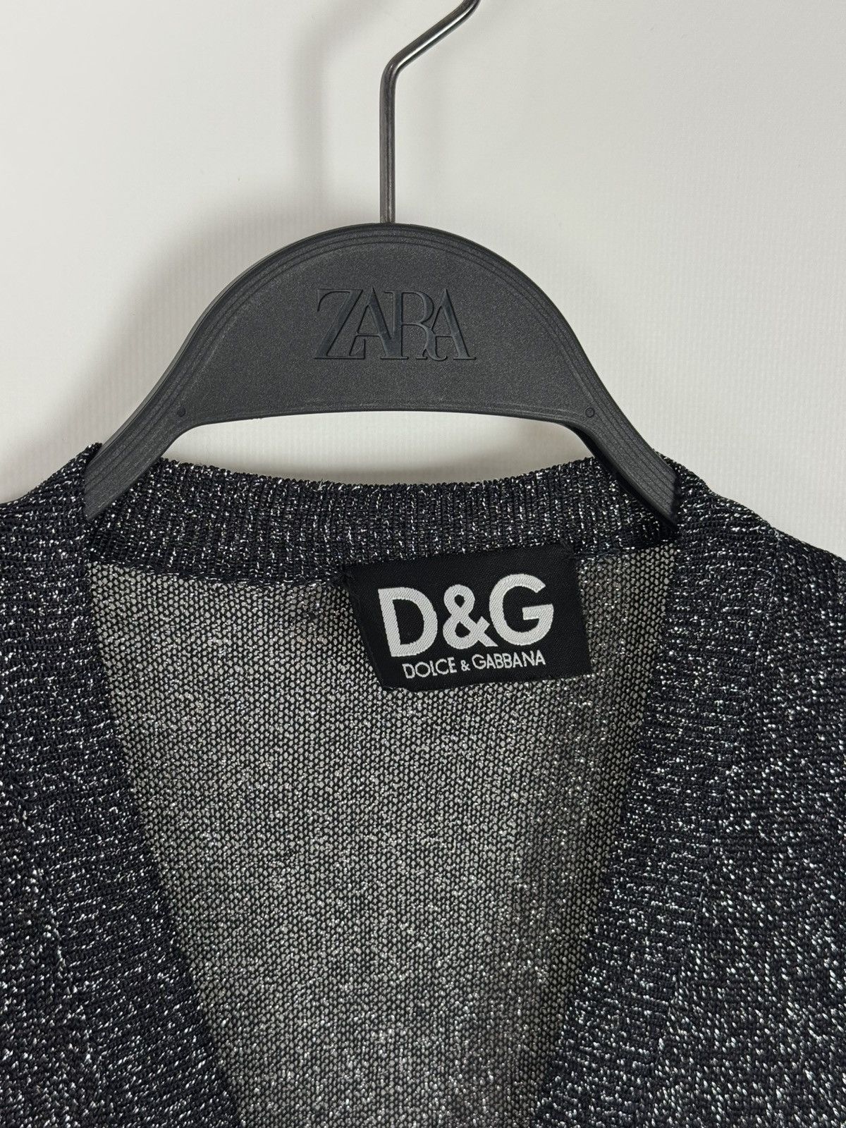 Dolce & Gabbana Dolce&Gabbana Shinny Sparkle Knit Mesh Women’s Vest Size M / US 6-8 / IT 42-44 - 5 Thumbnail
